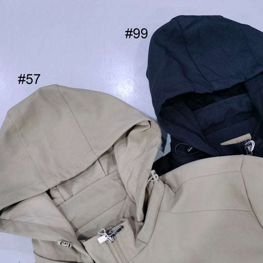 HUMMER MENS LONG SLEEVE HOODED JACKET H0098