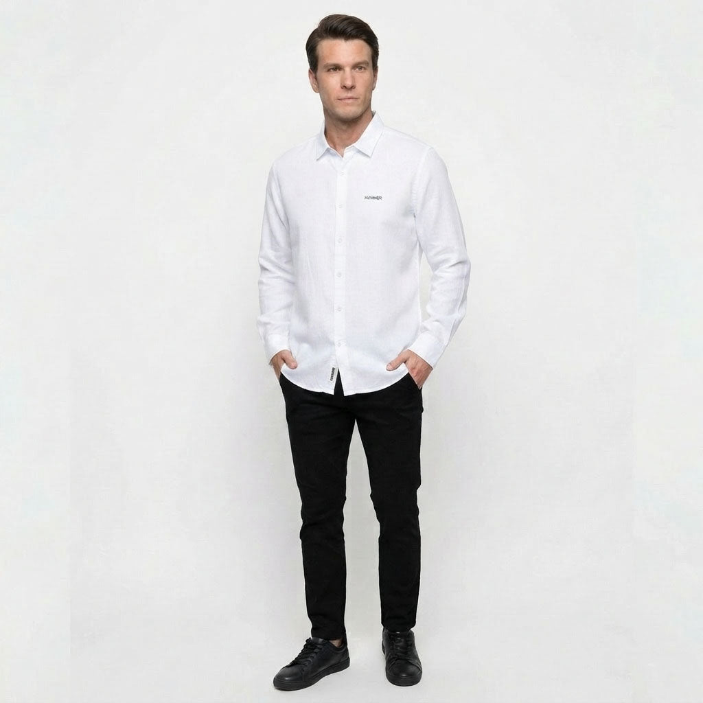 HUMMER MENS LONG SLEEVE SHIRT [SMART FIT] H0123