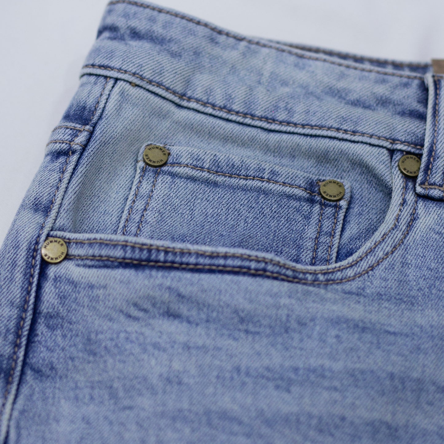HUMMER MENS JEAN LONG PANTS [WIDE STRAIGHT] H0038