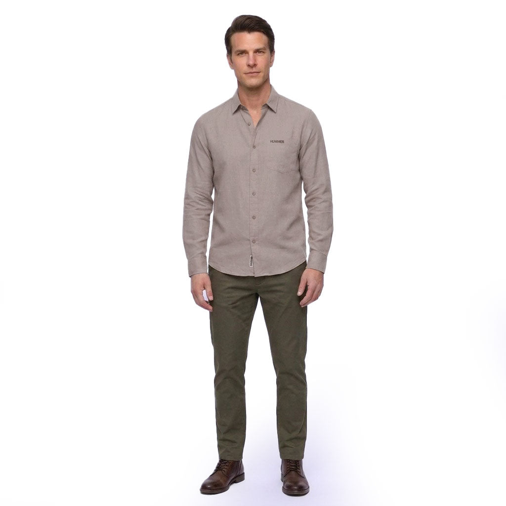 HUMMER MENS LONG SLEEVE SHIRT [SMART FIT] H0123