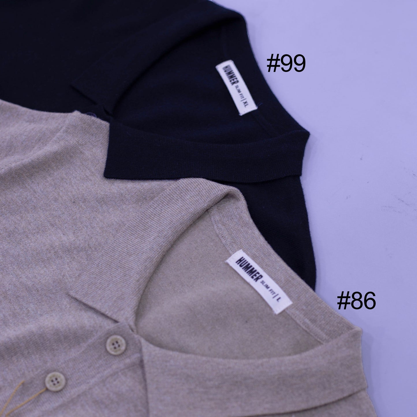 HUMMER MENS SHORT SLEEVE POLOTEE [SLIM FIT] H0126