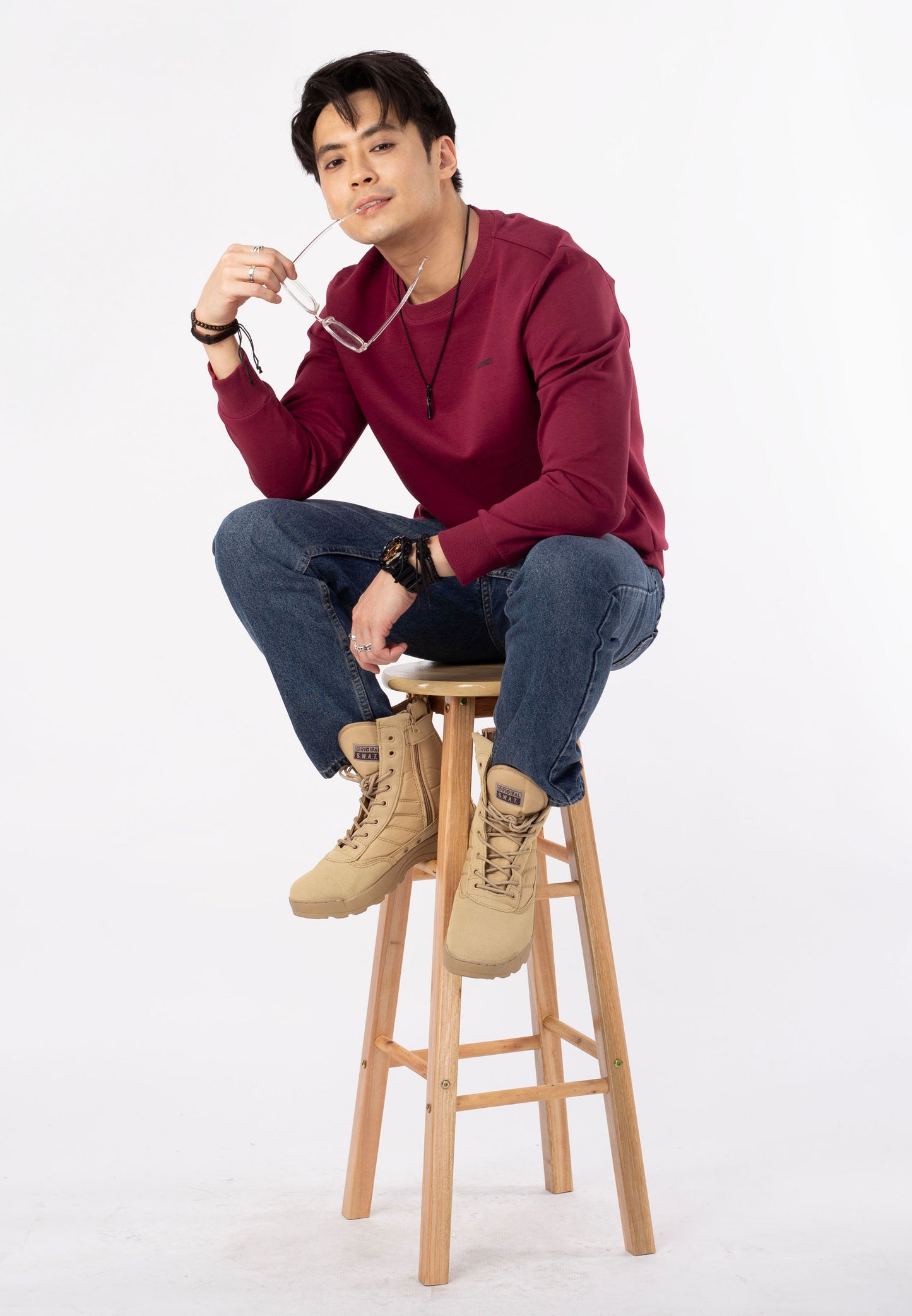 HUMMER LONG SLEEVE SWEATER H0033