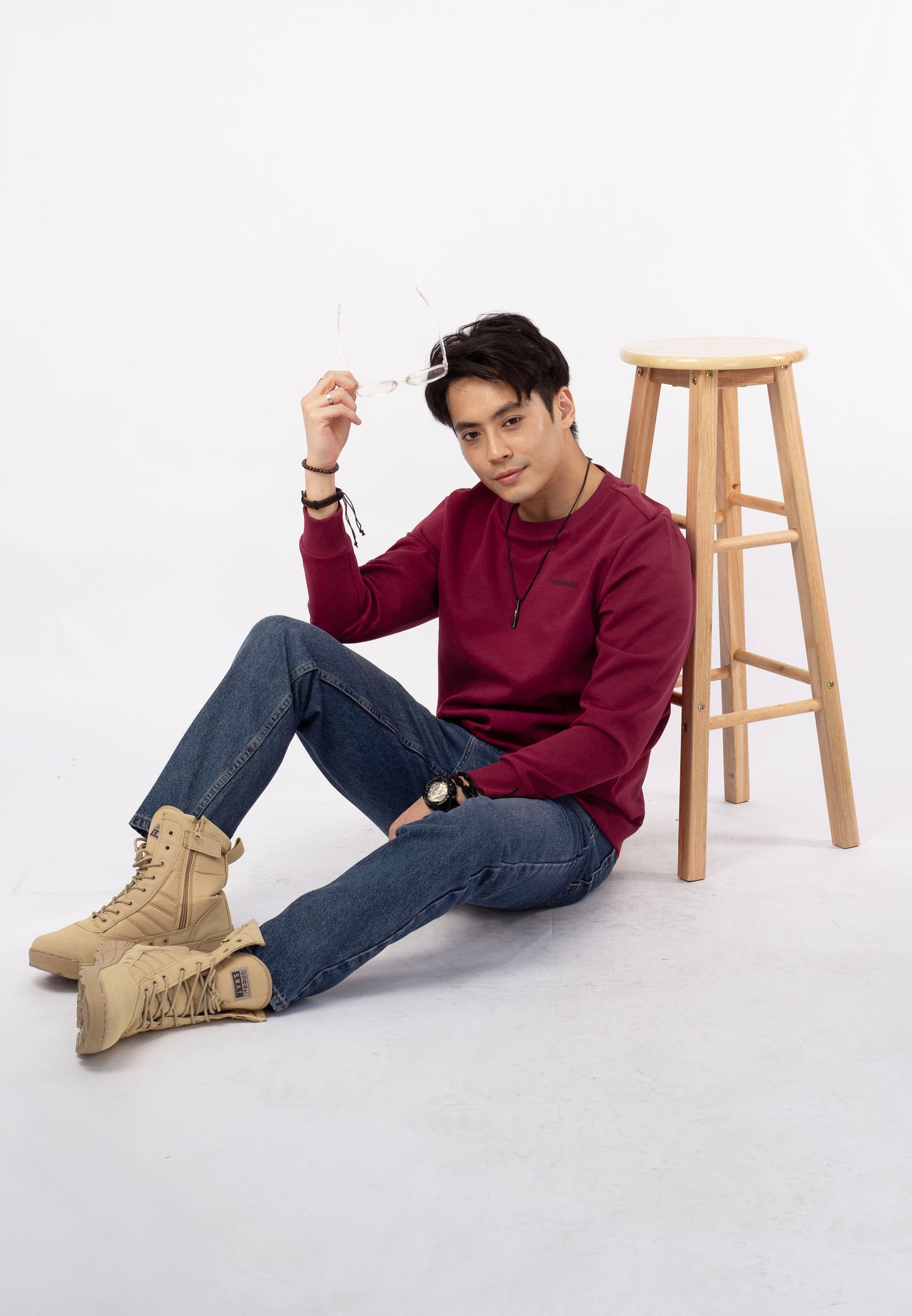 HUMMER LONG SLEEVE SWEATER H0033