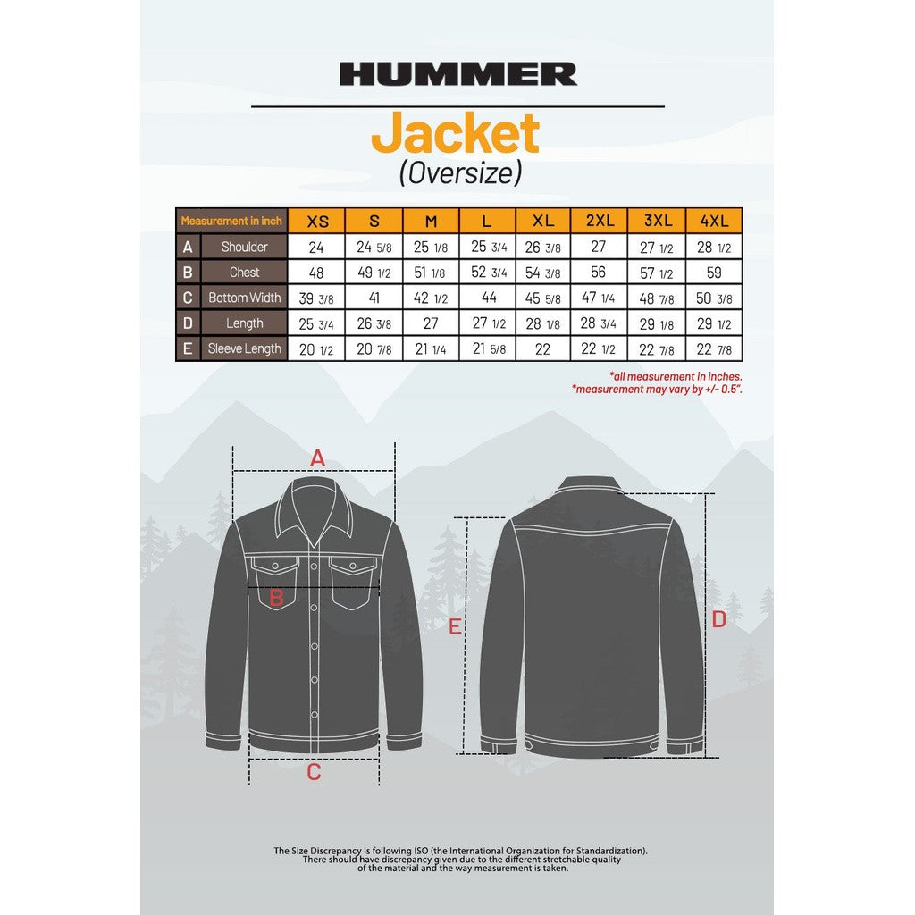 HUMMER LONG SLEEVE CORDUROY JACKET [OVERSIZE] H0019