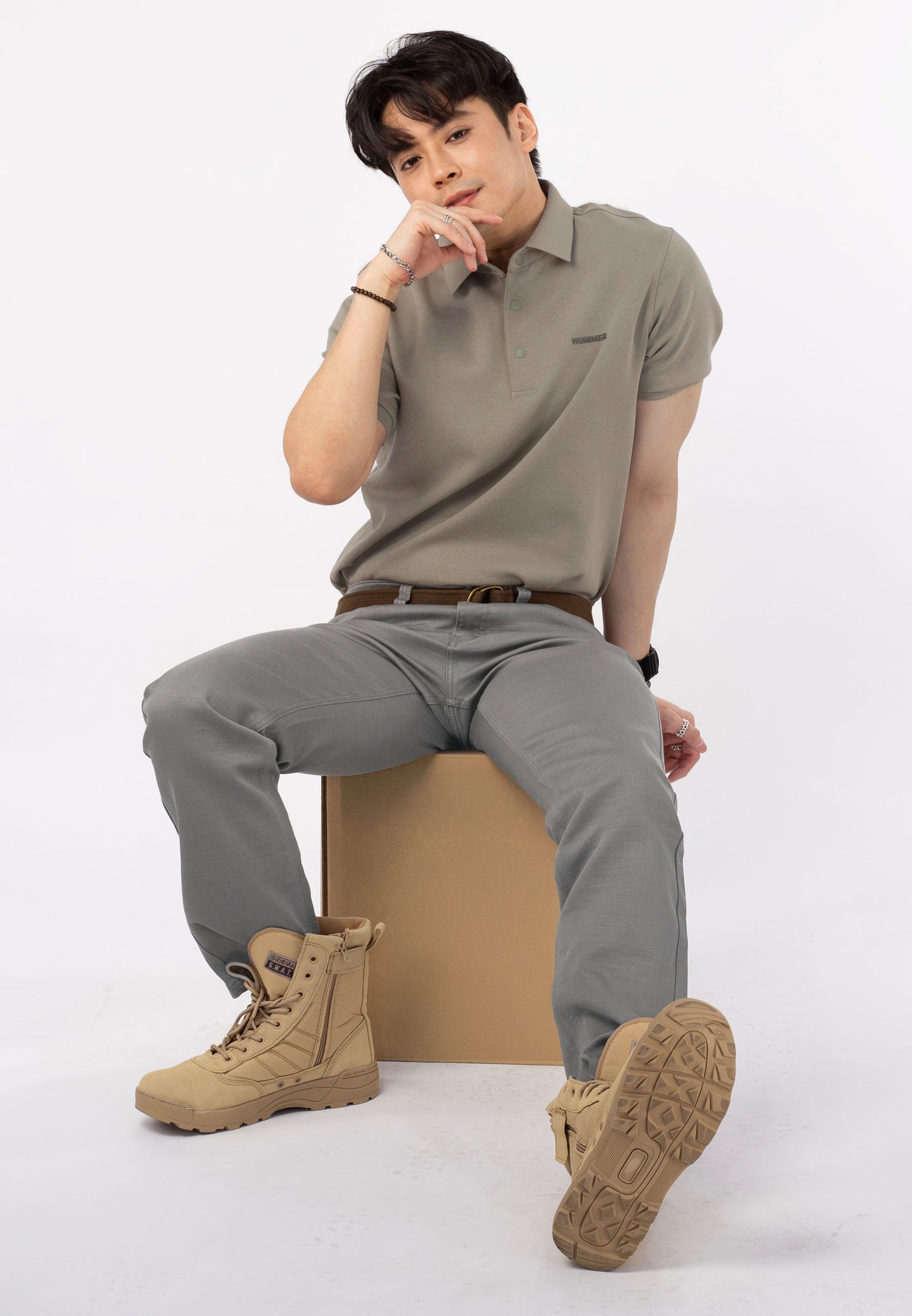 HUMMER JEANS LONG PANTS [STRAIGHT CUT] H0031