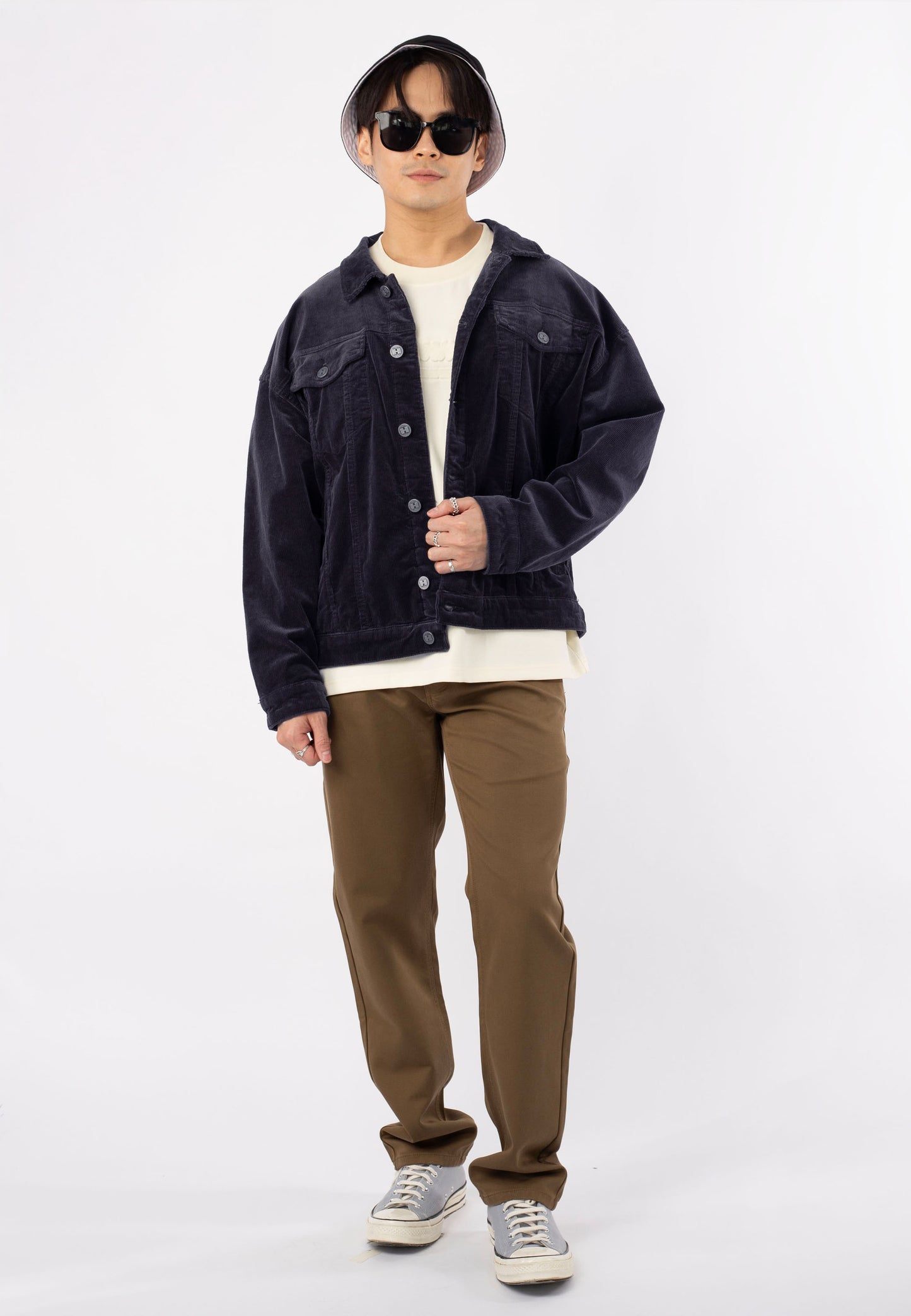 HUMMER LONG SLEEVE CORDUROY JACKET [OVERSIZE] H0019
