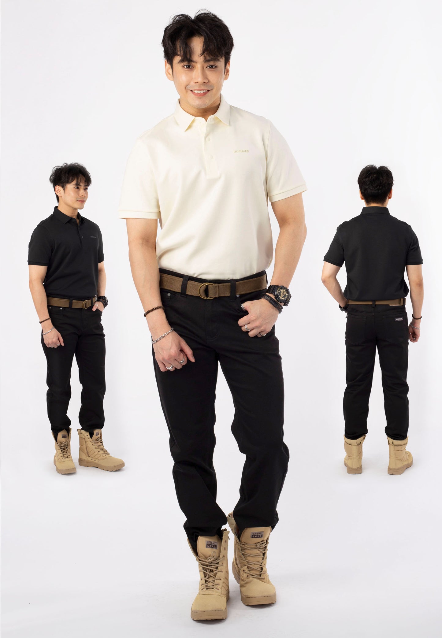 HUMMER JEANS LONG PANTS [STRAIGHT CUT] H0032