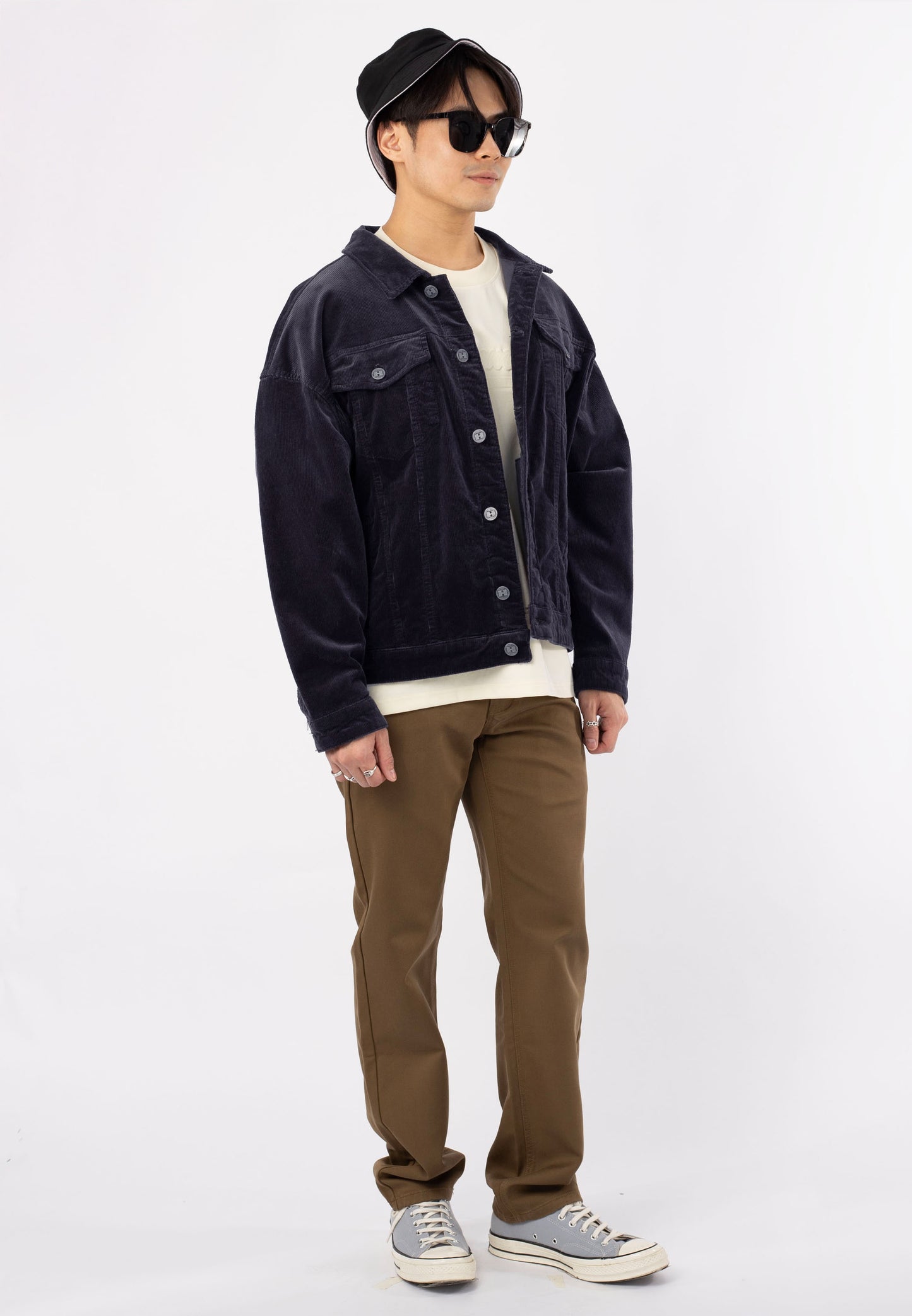 HUMMER LONG SLEEVE CORDUROY JACKET [OVERSIZE] H0019