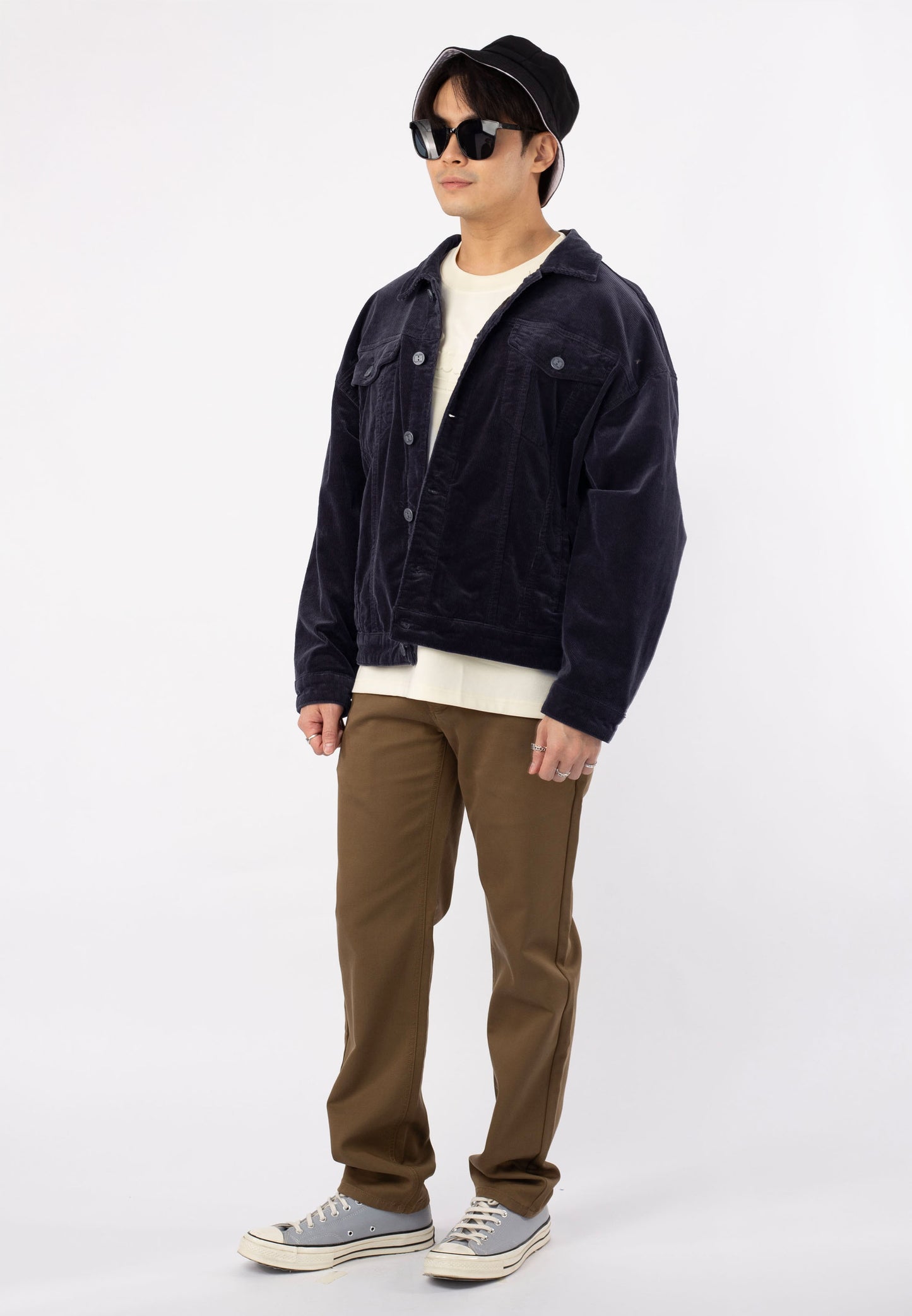 HUMMER LONG SLEEVE CORDUROY JACKET [OVERSIZE] H0019