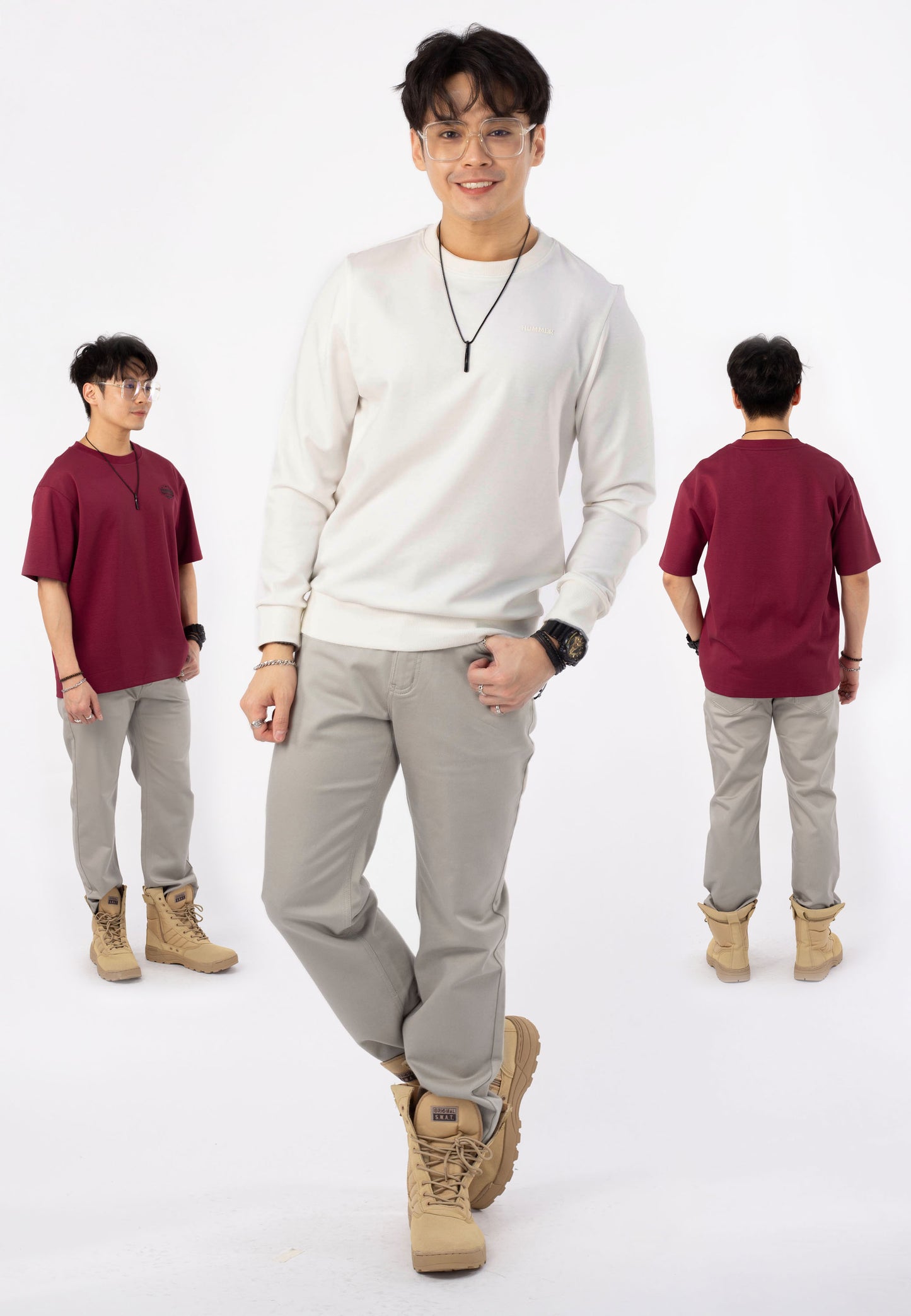 HUMMER JEANS LONG PANTS [STRAIGHT CUT] H0032