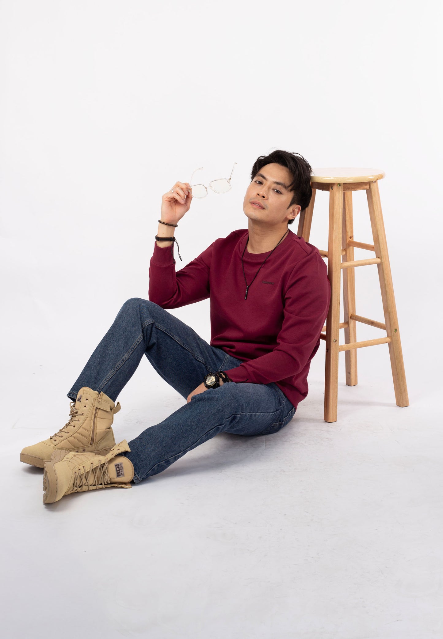 HUMMER LONG SLEEVE SWEATER H0033