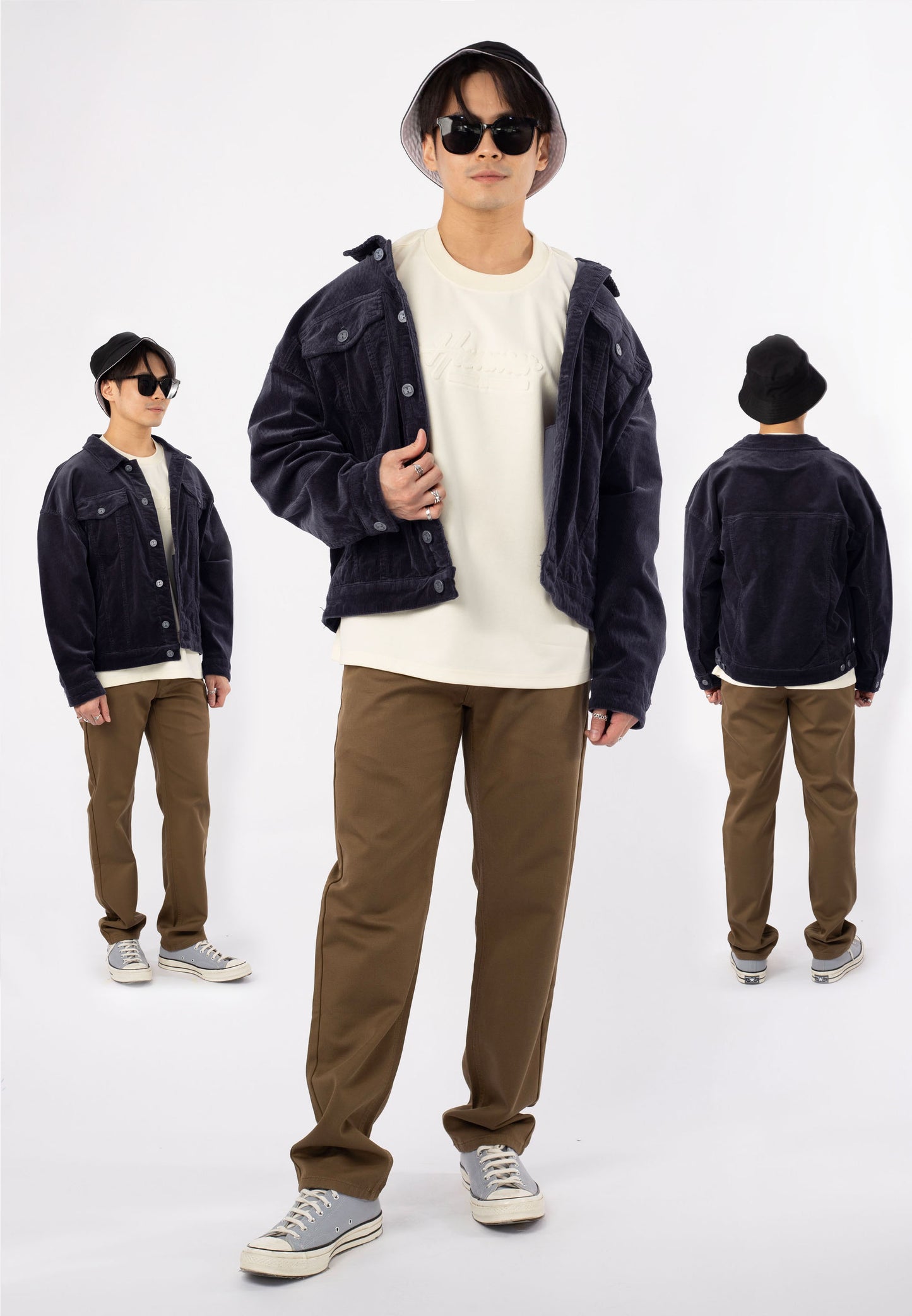 HUMMER LONG SLEEVE CORDUROY JACKET [OVERSIZE] H0019