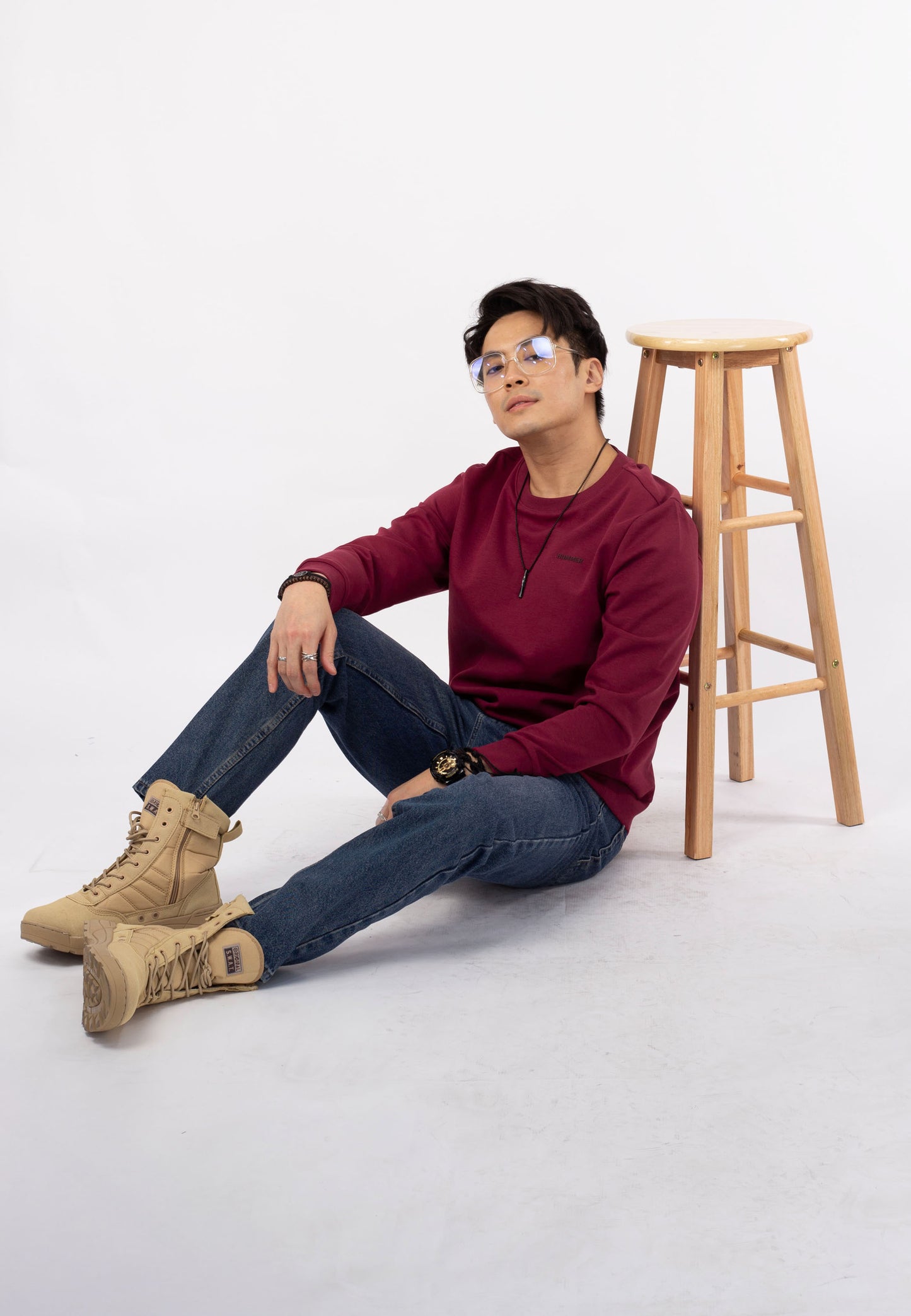 HUMMER LONG SLEEVE SWEATER H0033