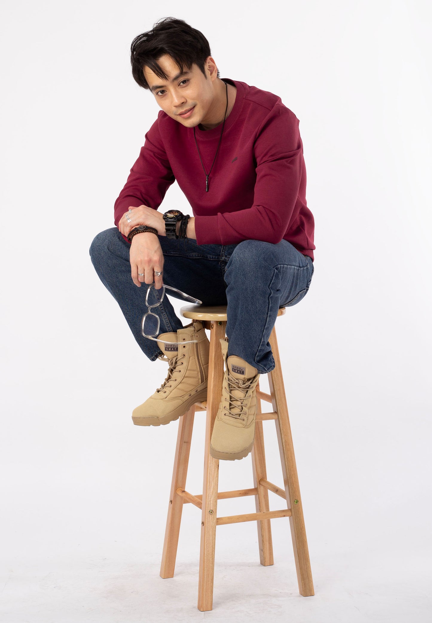 HUMMER LONG SLEEVE SWEATER H0033