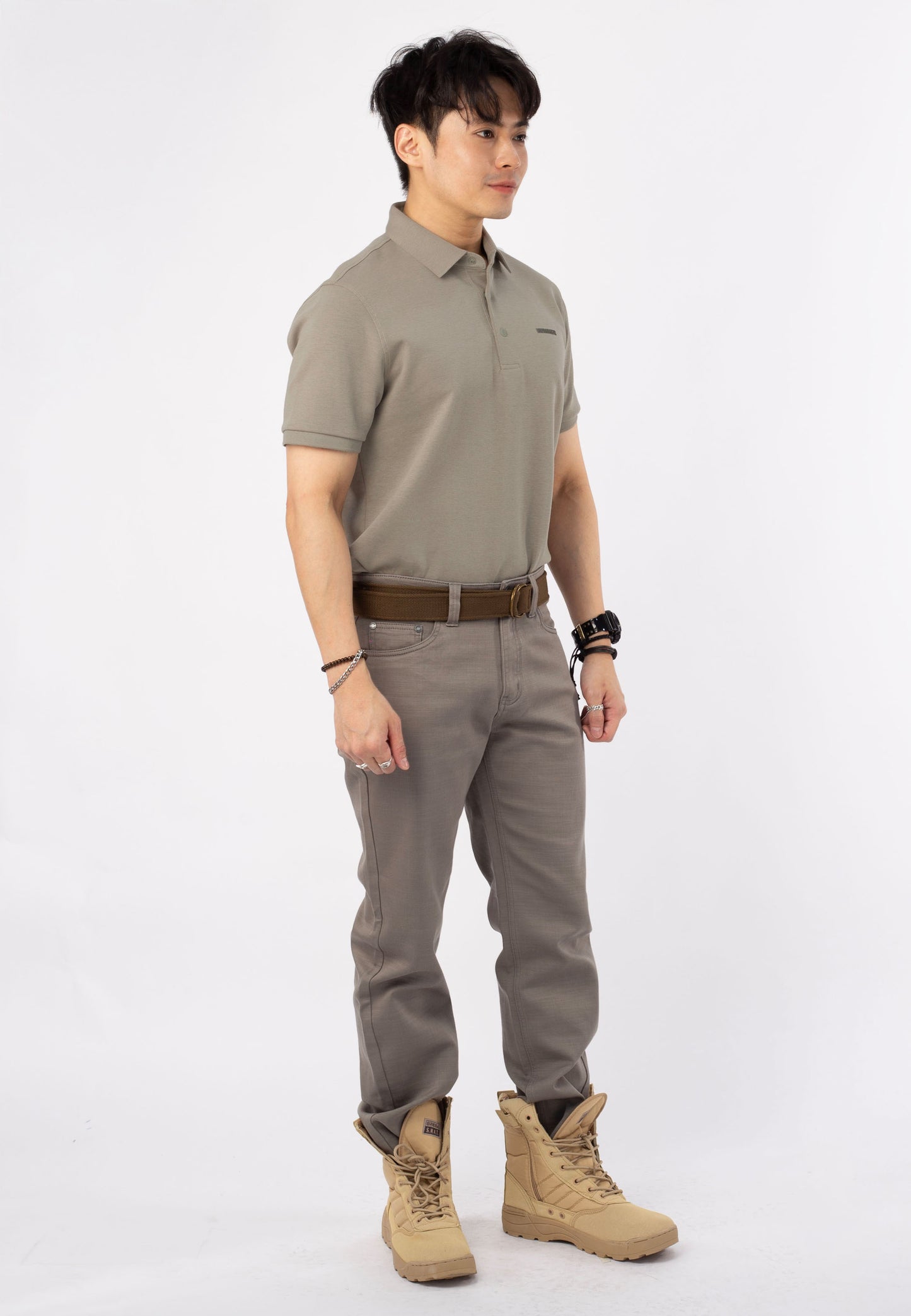 HUMMER SHORT SLEEVE POLO T SHIRT [SLIM FIT] H0030