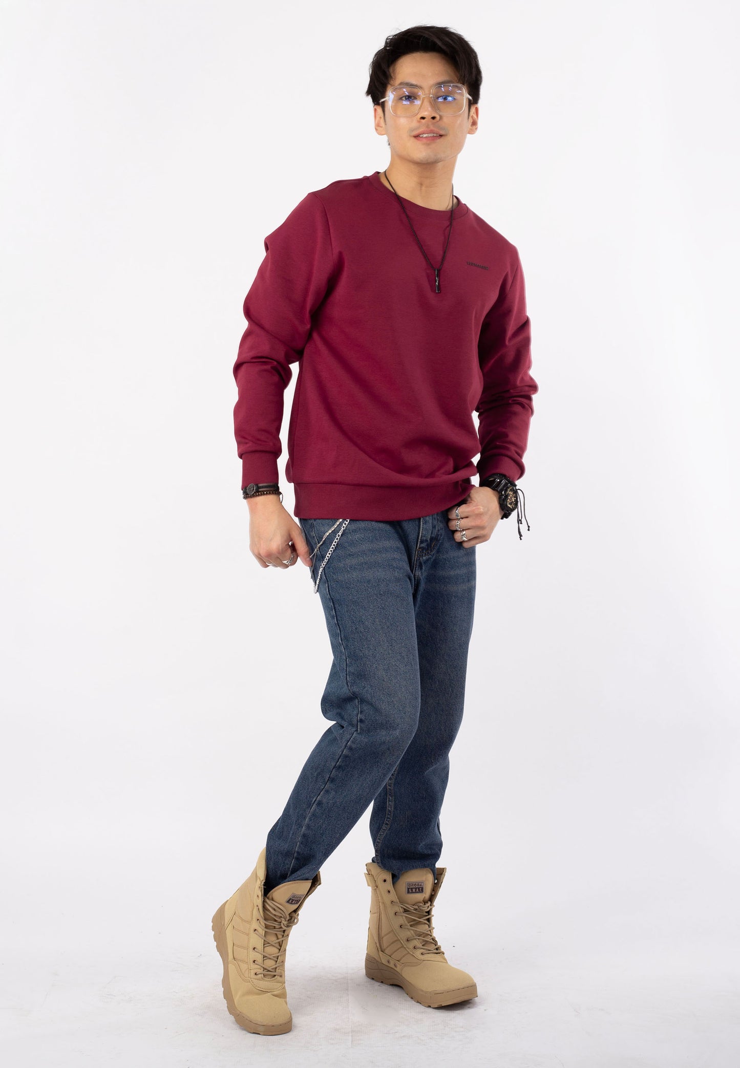 HUMMER LONG SLEEVE SWEATER H0033