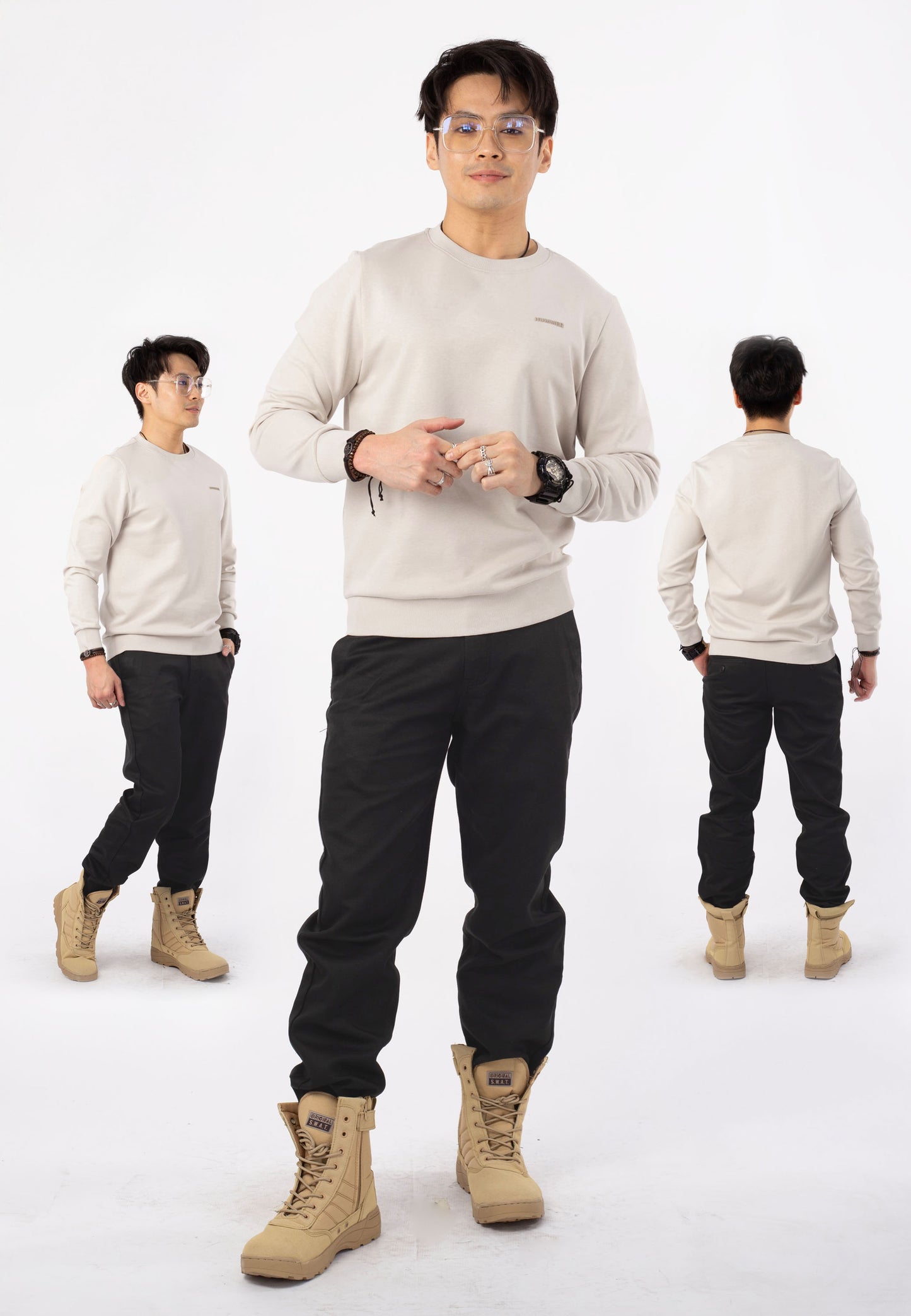 HUMMER LONG SLEEVE SWEATER H0033