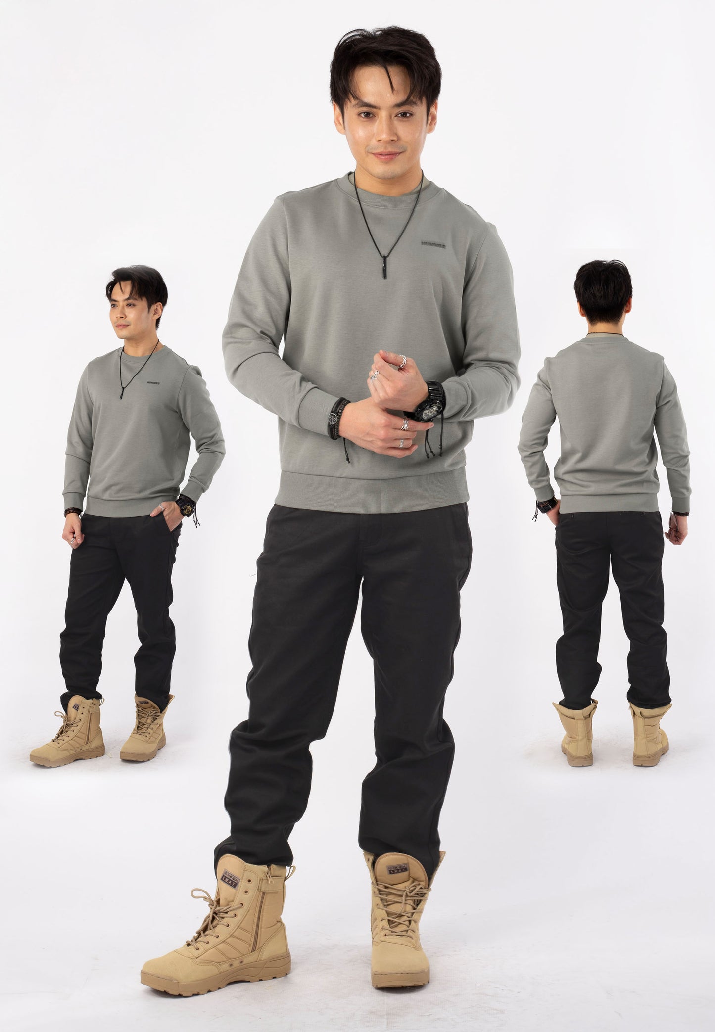 HUMMER LONG SLEEVE SWEATER H0033