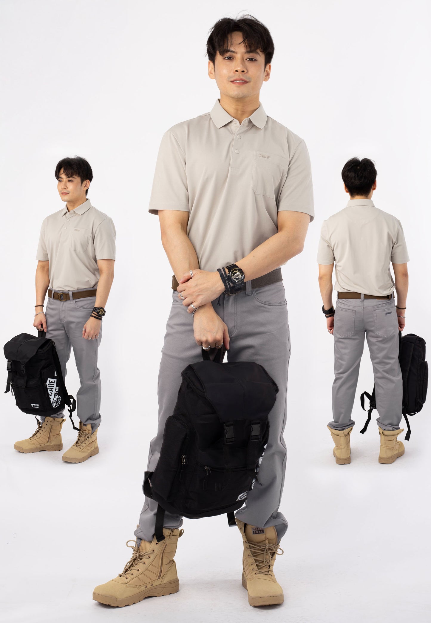 HUMMER POLO T SHIRT [REGULAR FIT] H0024