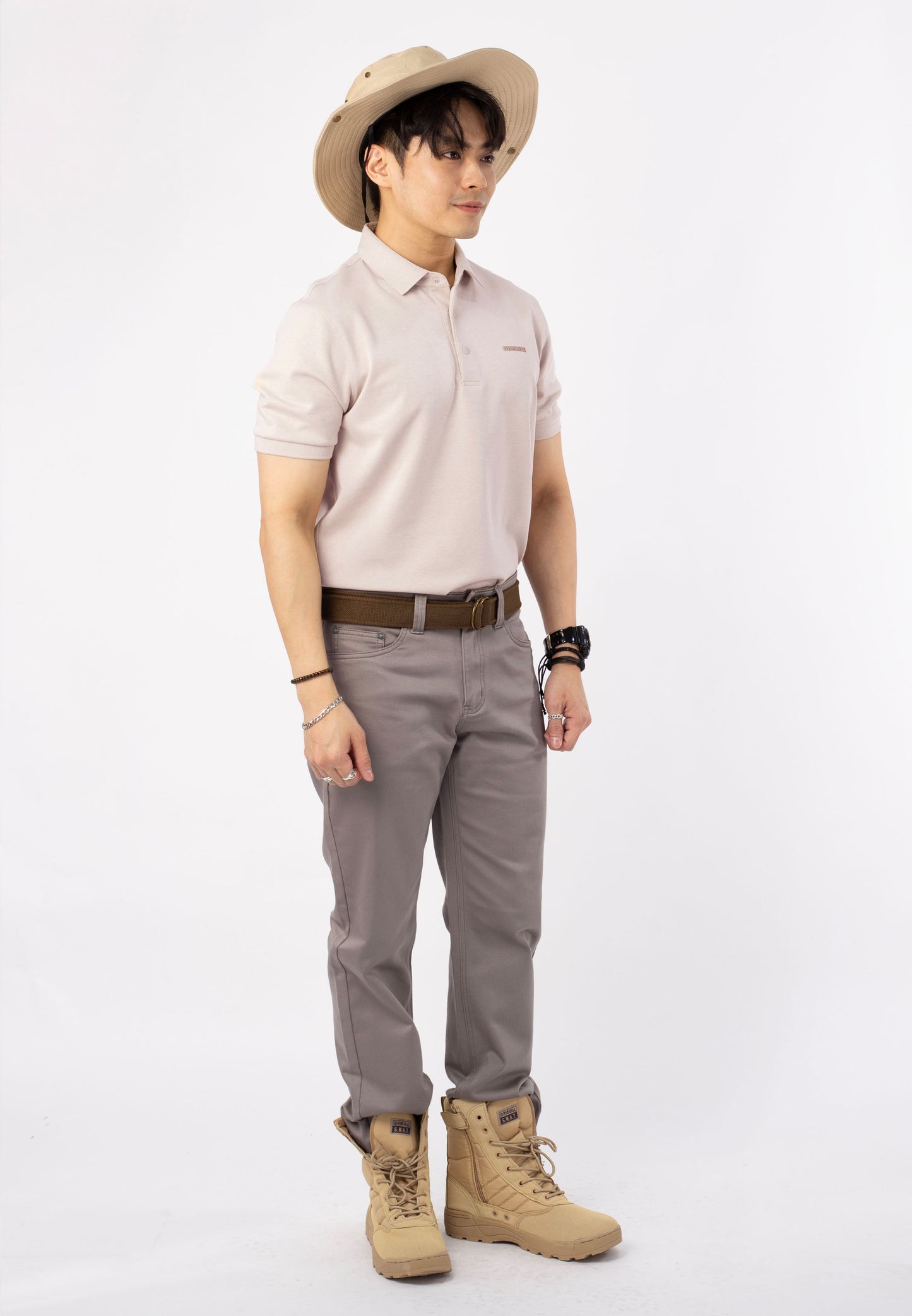 HUMMER SHORT SLEEVE POLO T SHIRT [SLIM FIT] H0030