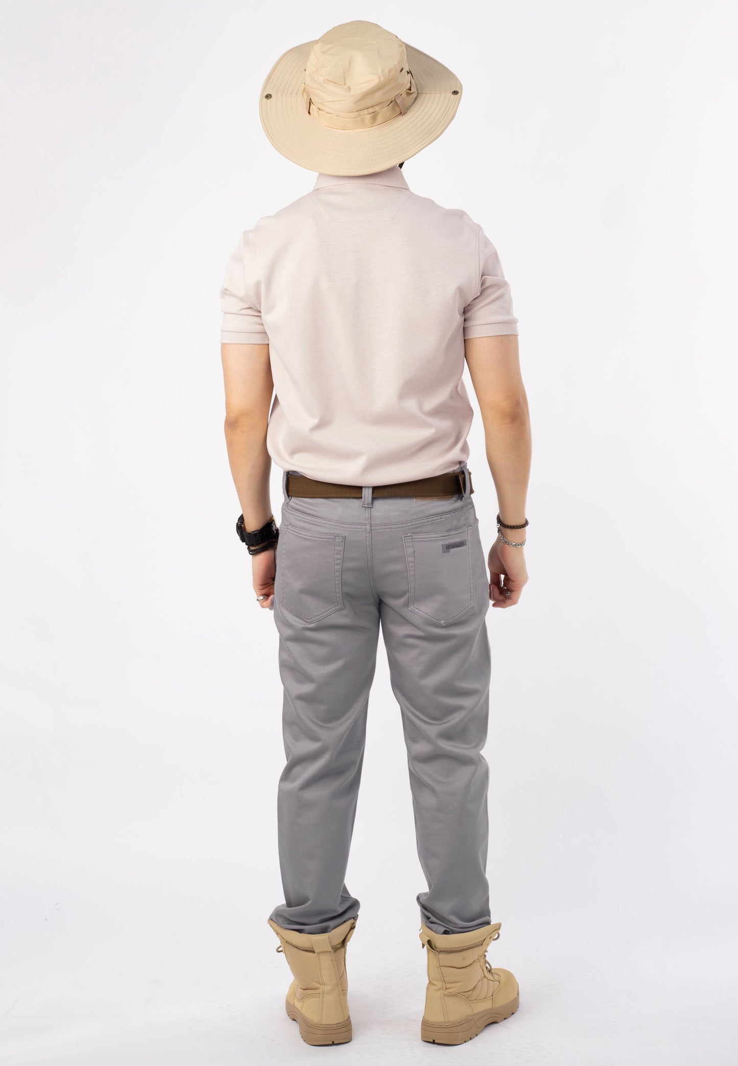 HUMMER SHORT SLEEVE POLO T SHIRT [SLIM FIT] H0030