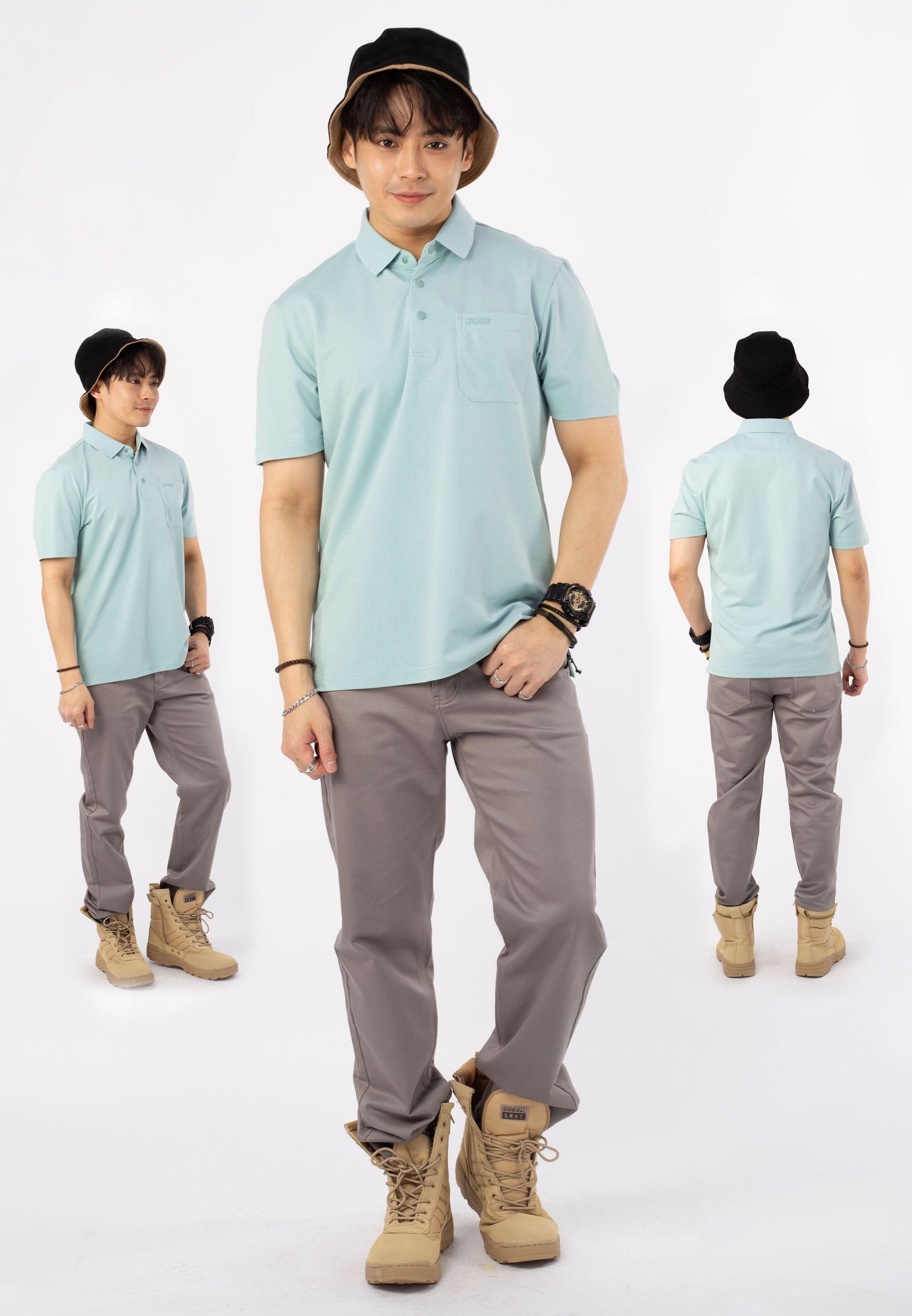 HUMMER POLO T SHIRT [REGULAR FIT] H0024