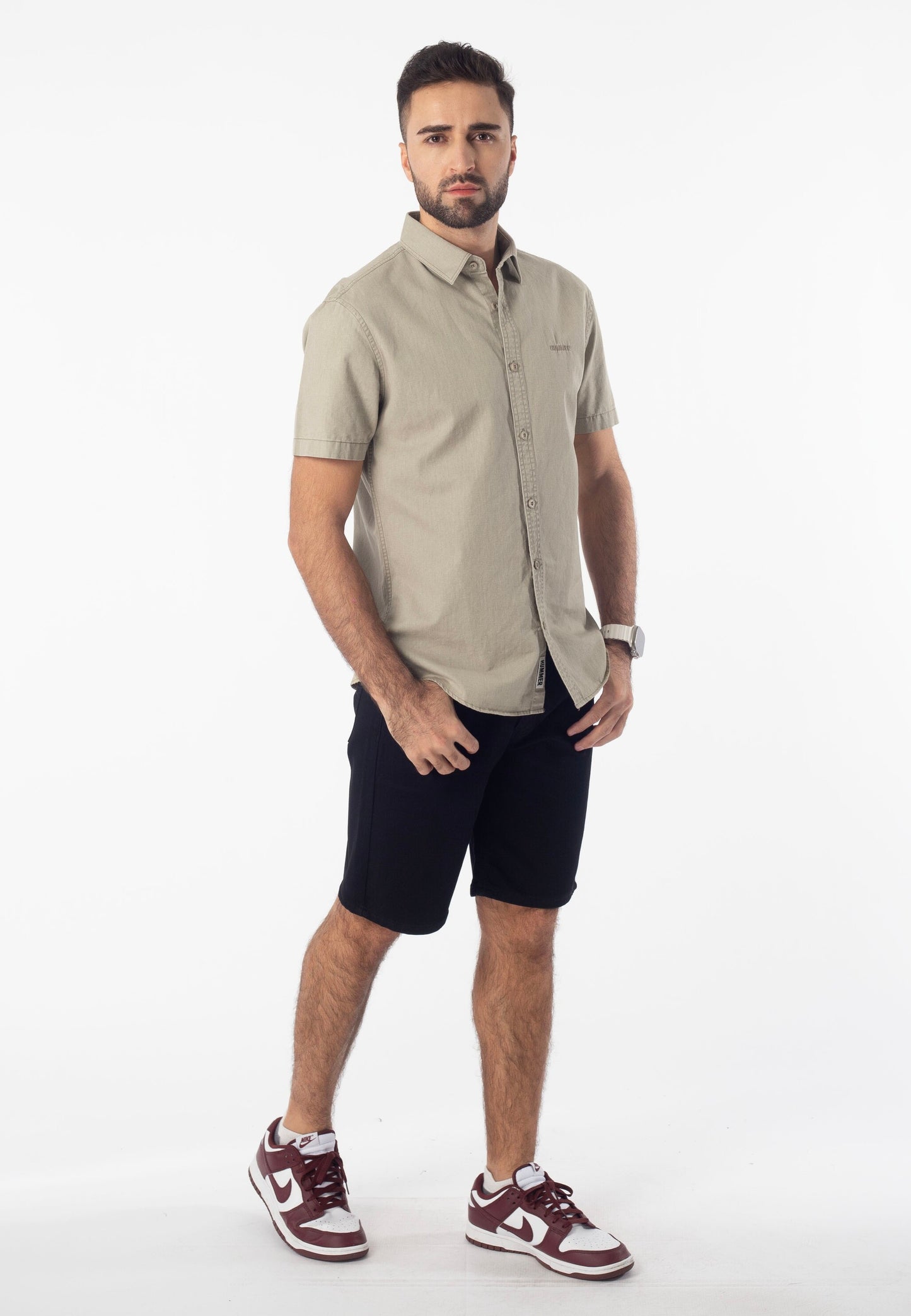 HUMMER SHORT SLEEVE SHIRT [SLIM FIT] H0002