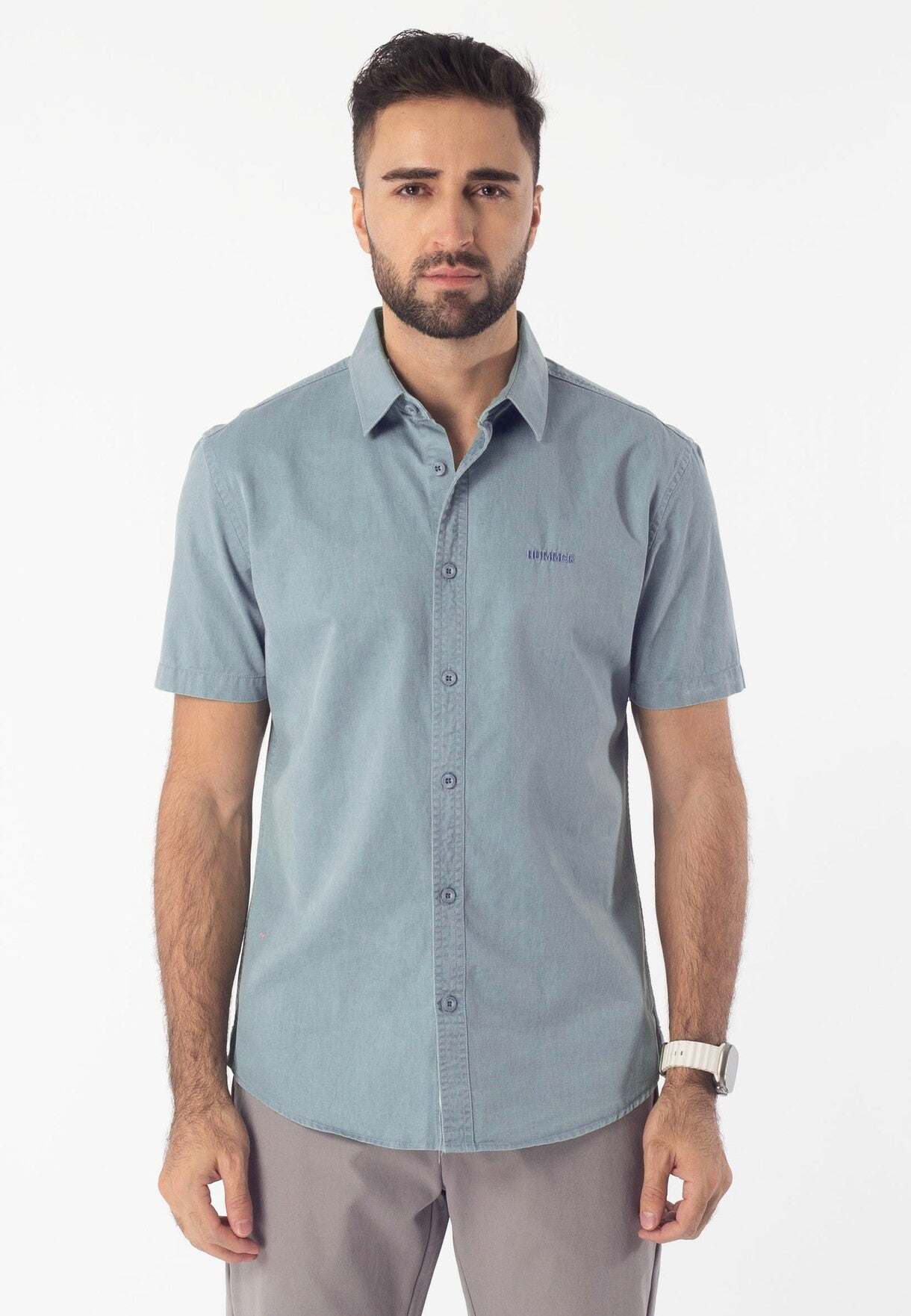 HUMMER SHORT SLEEVE SHIRT [SLIM FIT] H0002