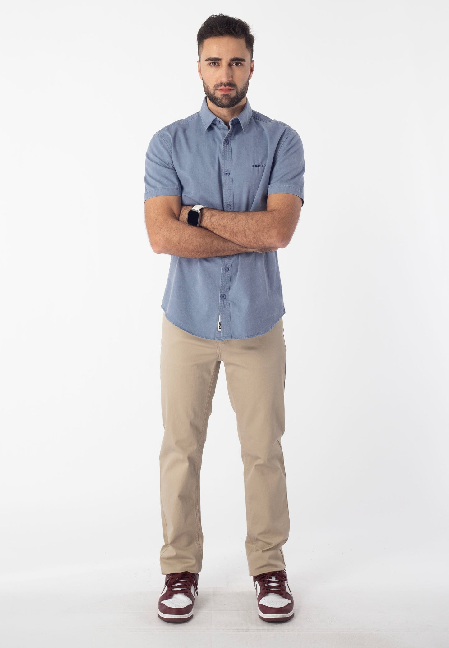 HUMMER SHORT SLEEVE SHIRT [SLIM FIT] H0002