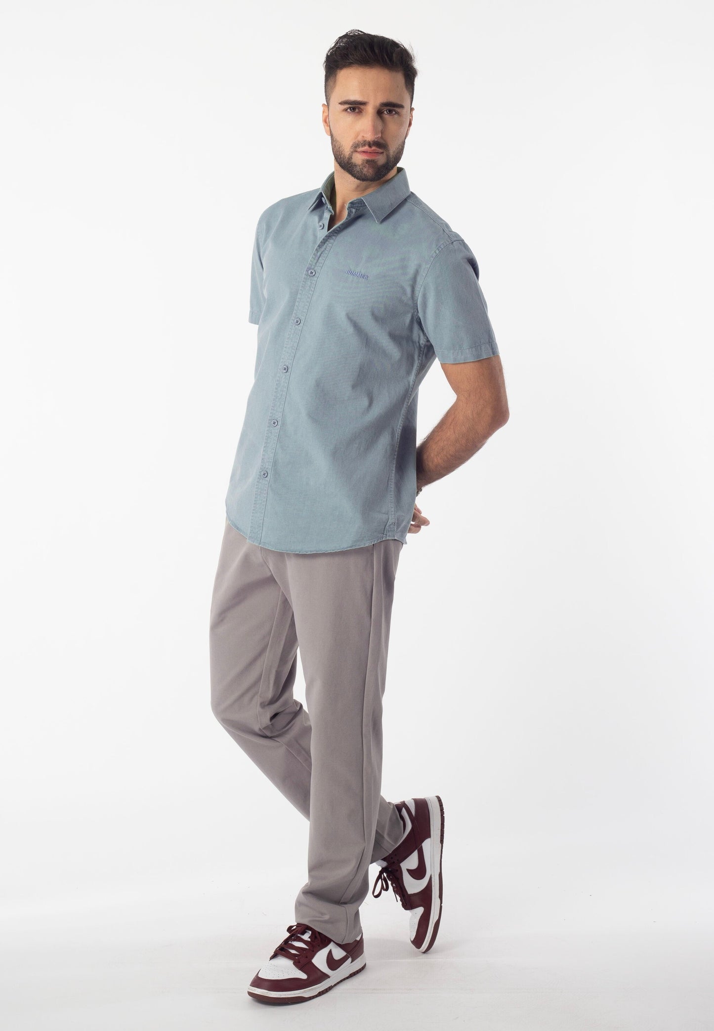 HUMMER SHORT SLEEVE SHIRT [SLIM FIT] H0002