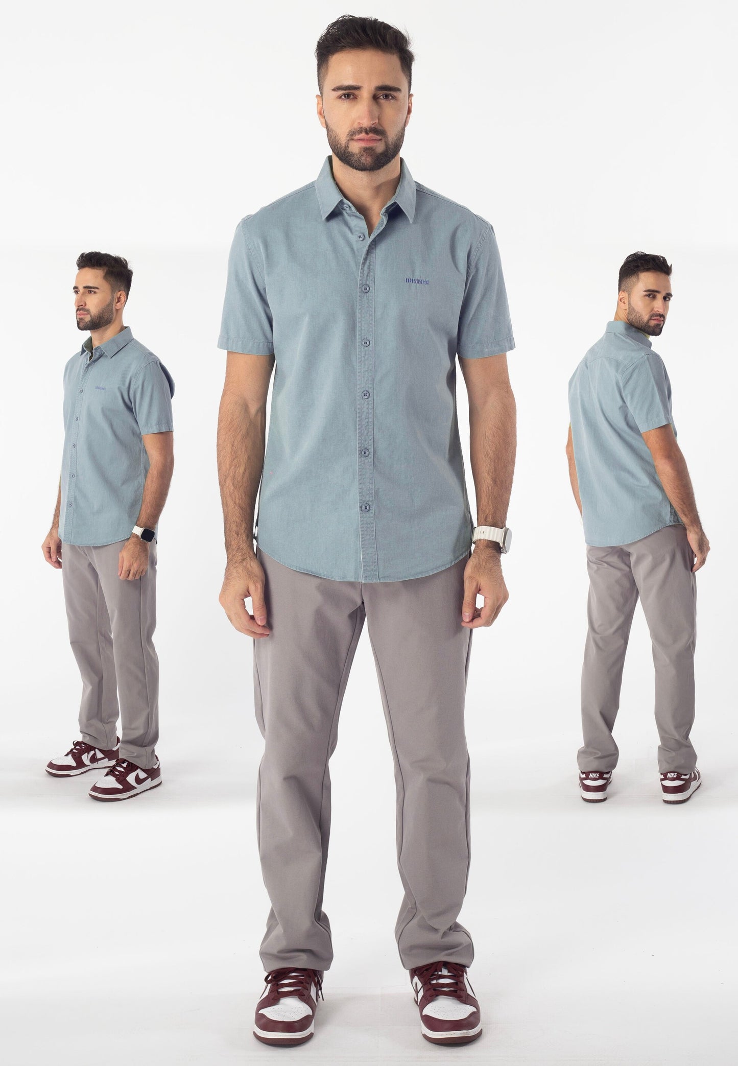 HUMMER SHORT SLEEVE SHIRT [SLIM FIT] H0002