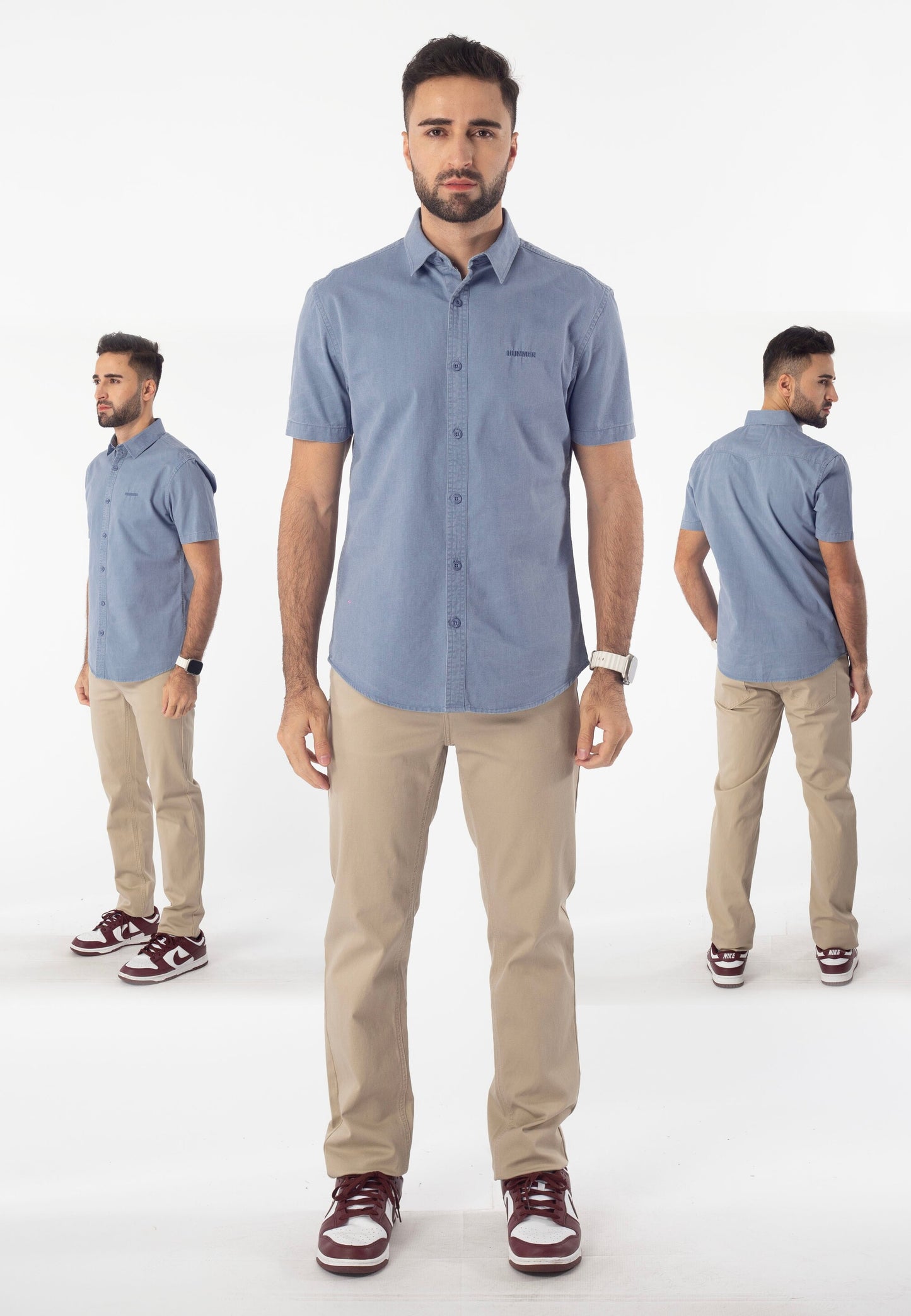 HUMMER SHORT SLEEVE SHIRT [SLIM FIT] H0002