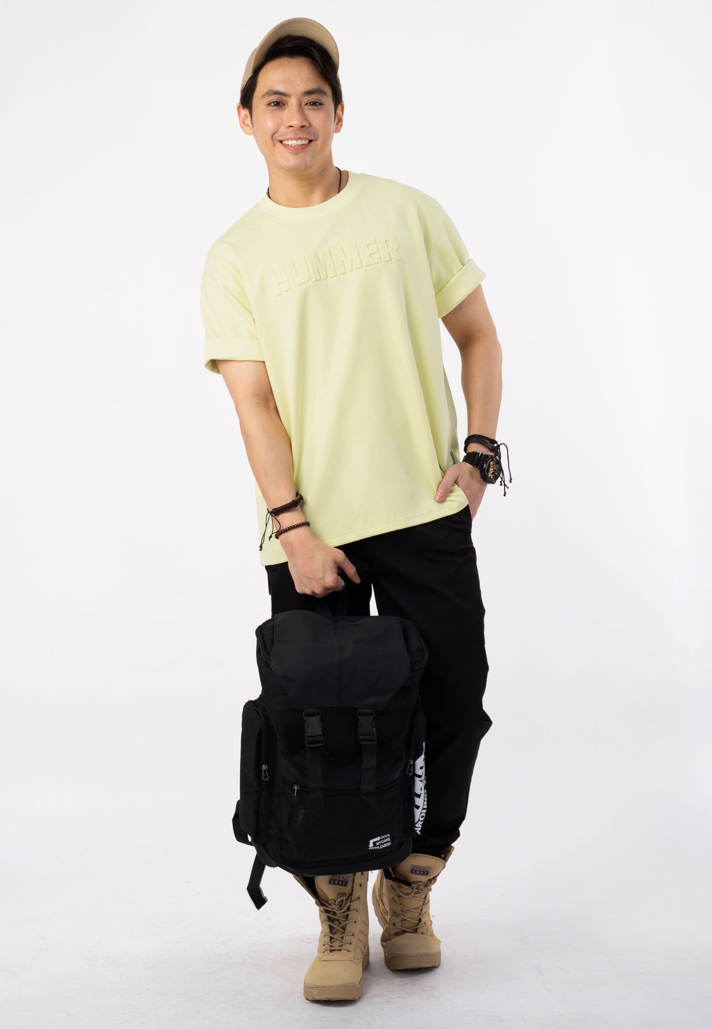 HUMMER SHORT SLEEVE ROUNDNECK T SHIRT [OVERSIZE] H0029