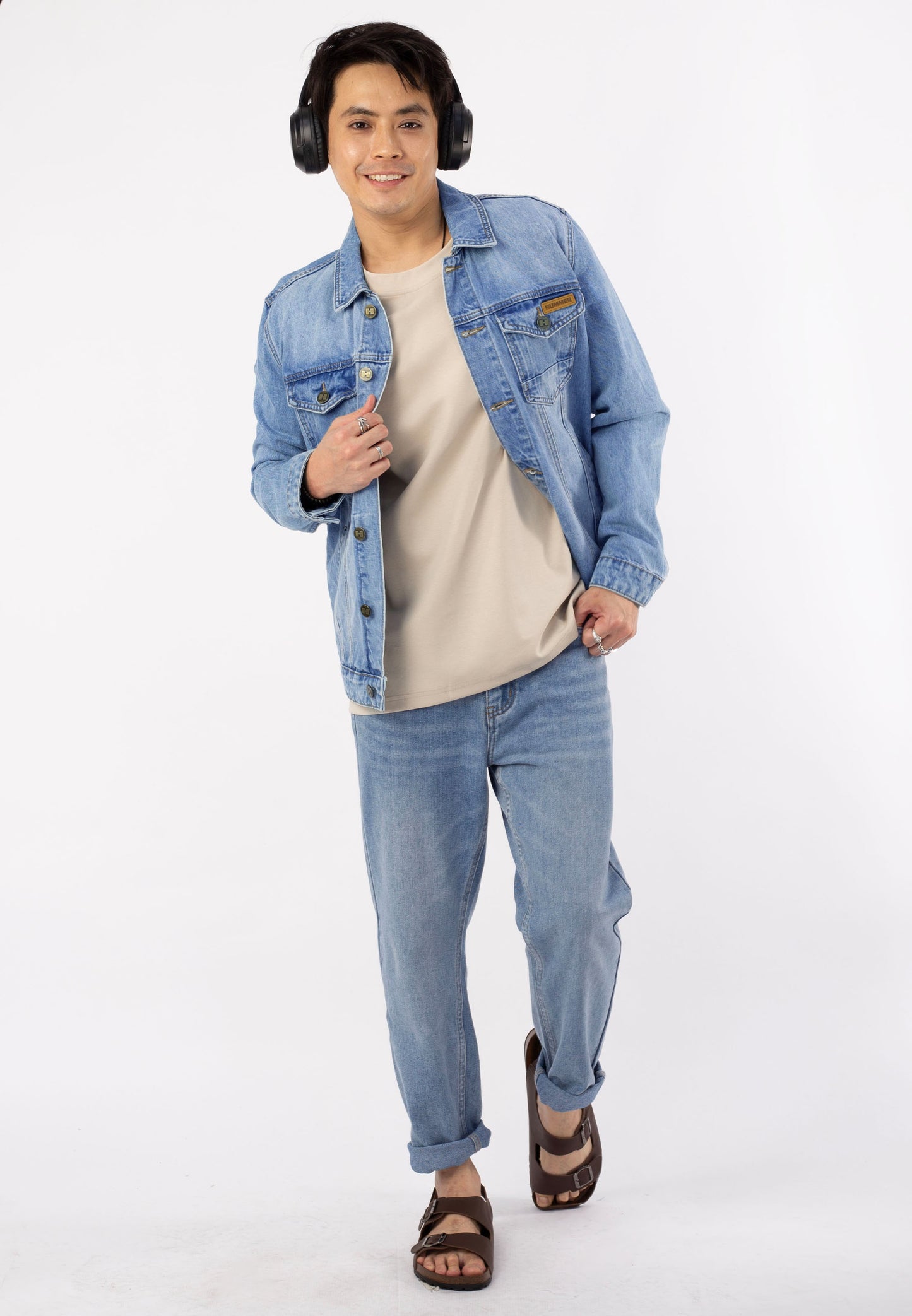 HUMMER LONG SLEEVE DENIM JACKET H0017