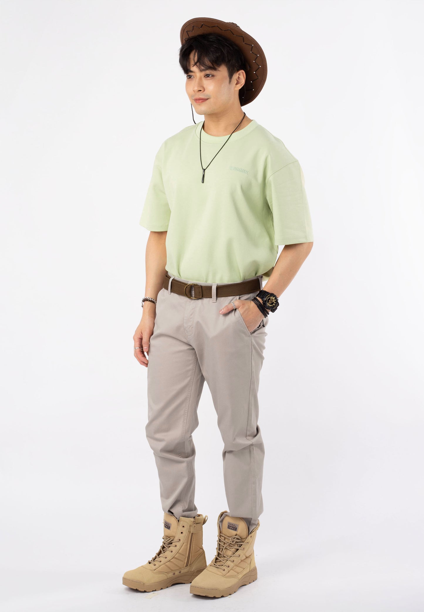 HUMMER SHORT SLEEVE ROUNDNECK T SHIRT [OVERSIZE] H0029