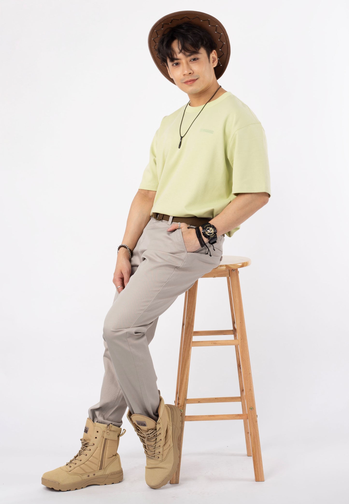 HUMMER CHINO LONG PANTS [SLIM FIT] H0020