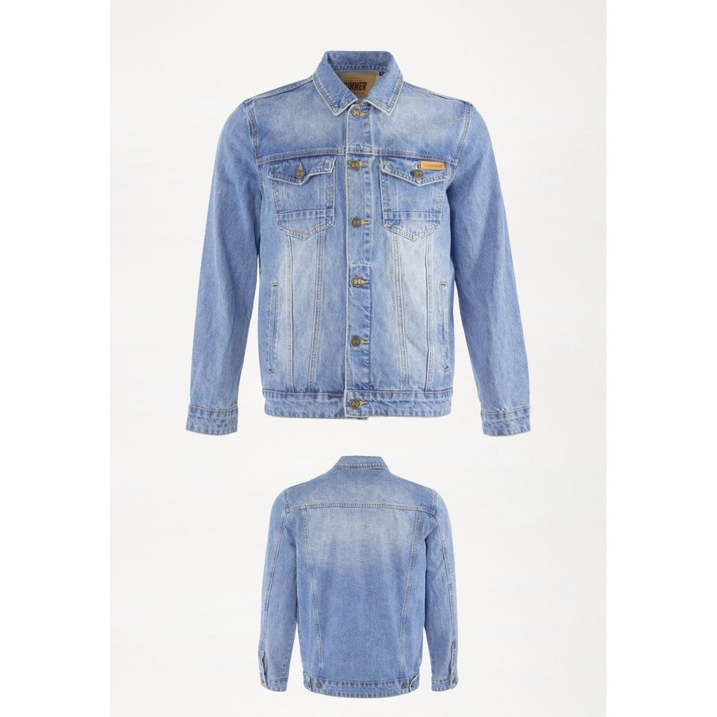 HUMMER LONG SLEEVE DENIM JACKET H0017
