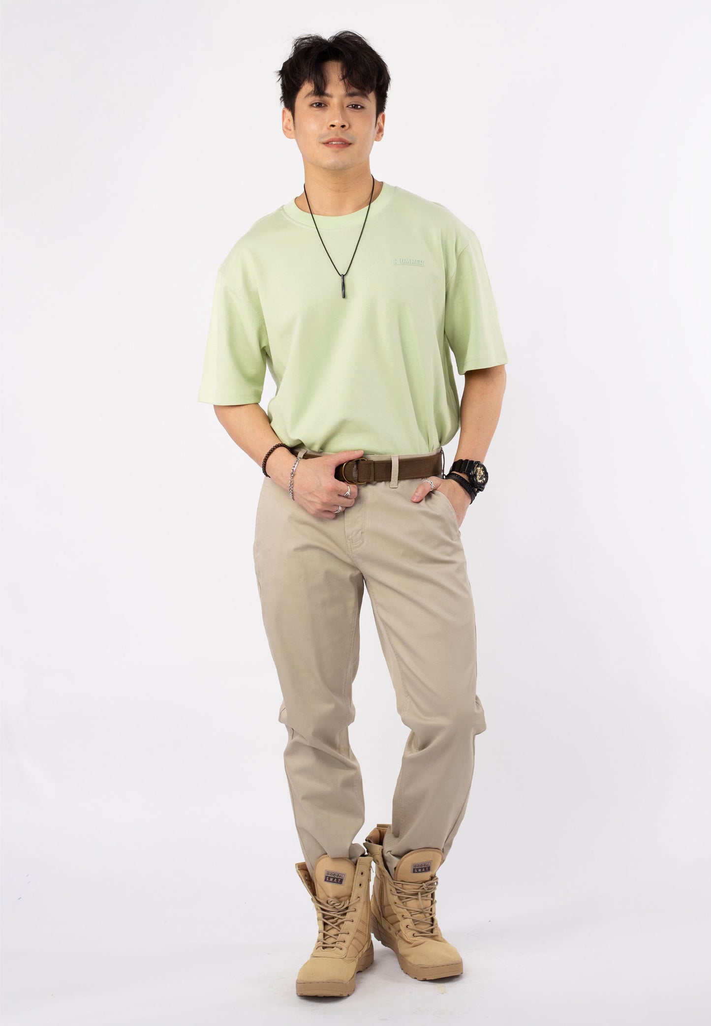 HUMMER SHORT SLEEVE ROUNDNECK T SHIRT [OVERSIZE] H0029