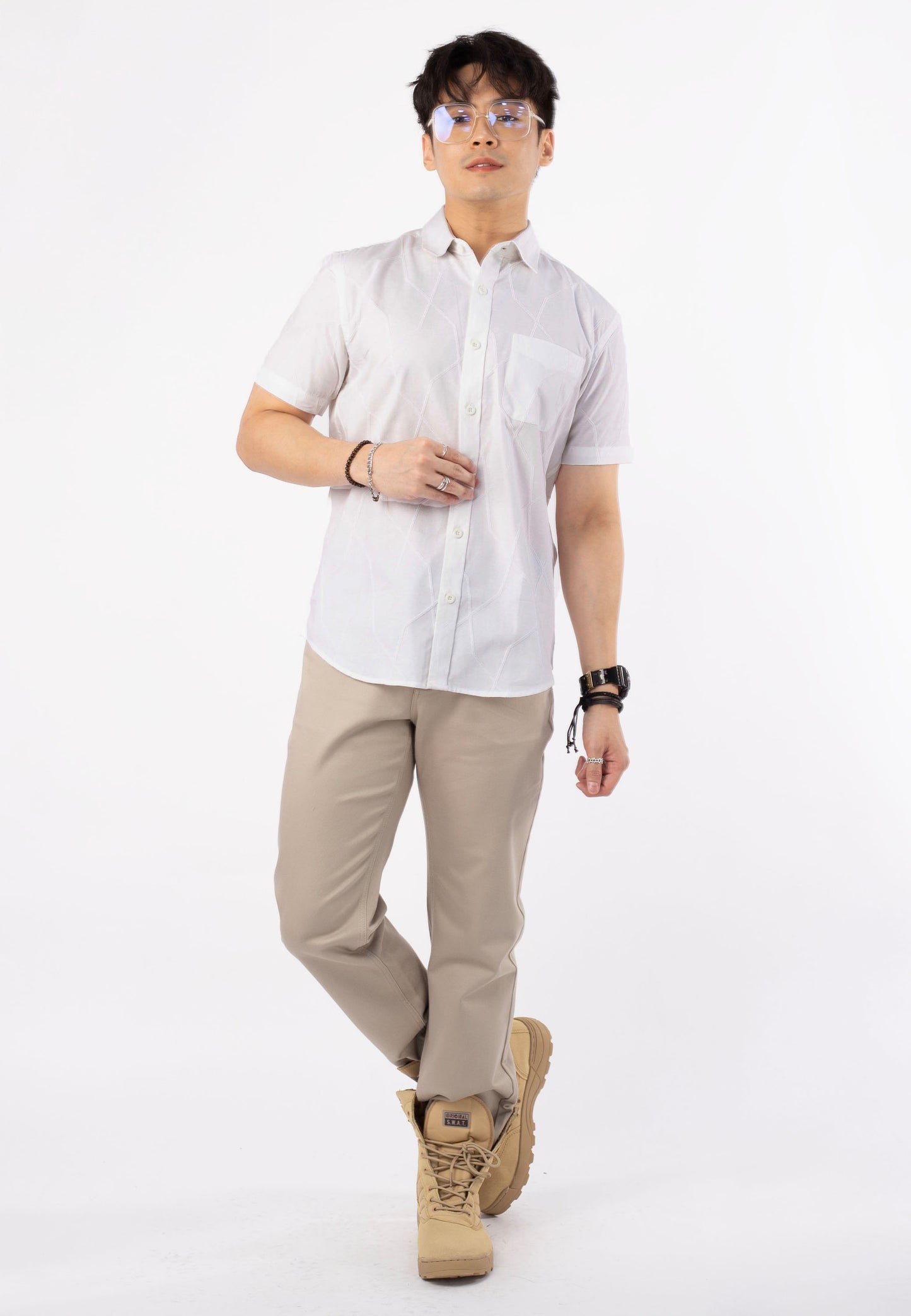 HUMMER SHORT SLEEVE SHIRT [SEMI FIT] H0007