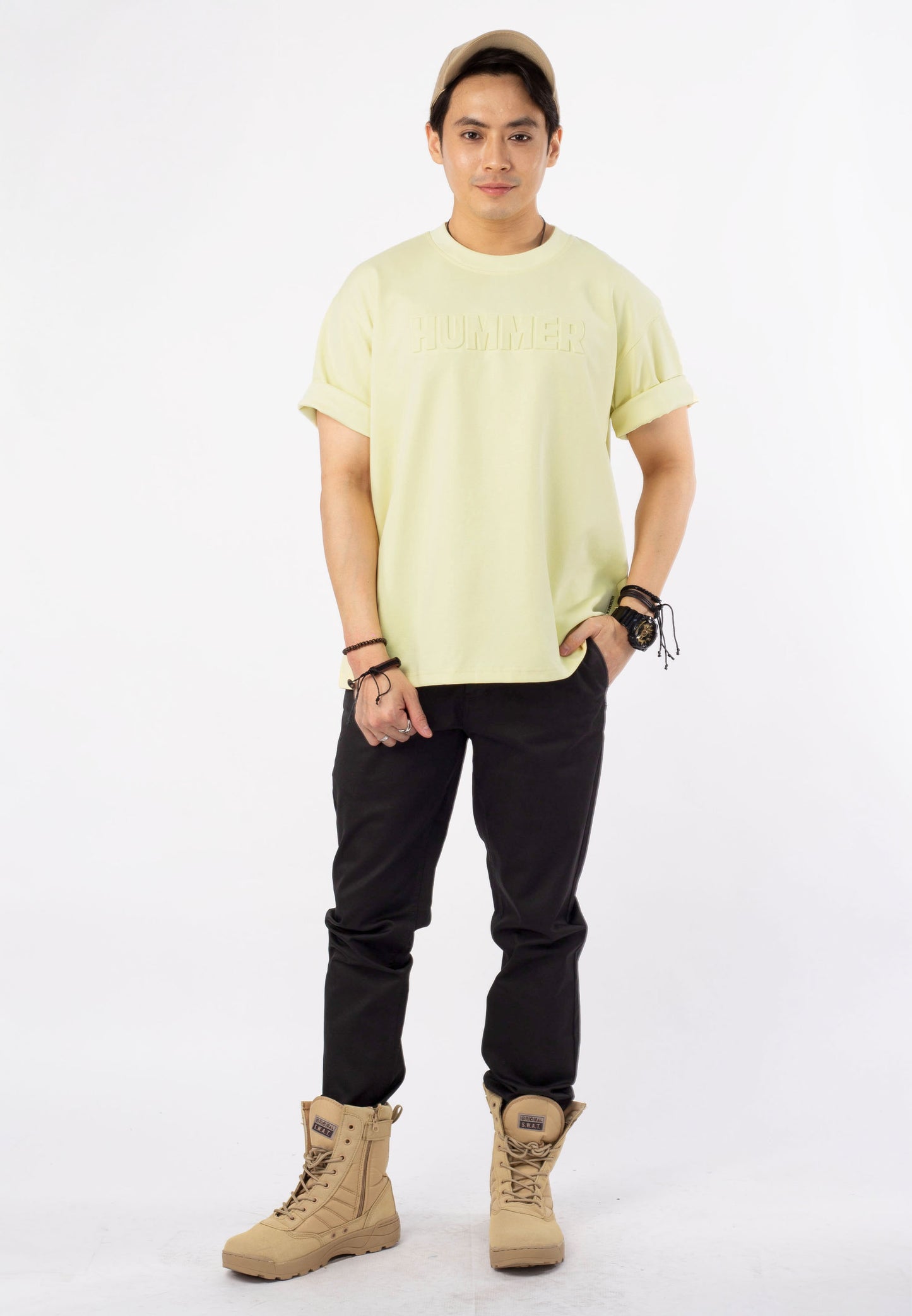 HUMMER SHORT SLEEVE ROUNDNECK T SHIRT [OVERSIZE] H0029