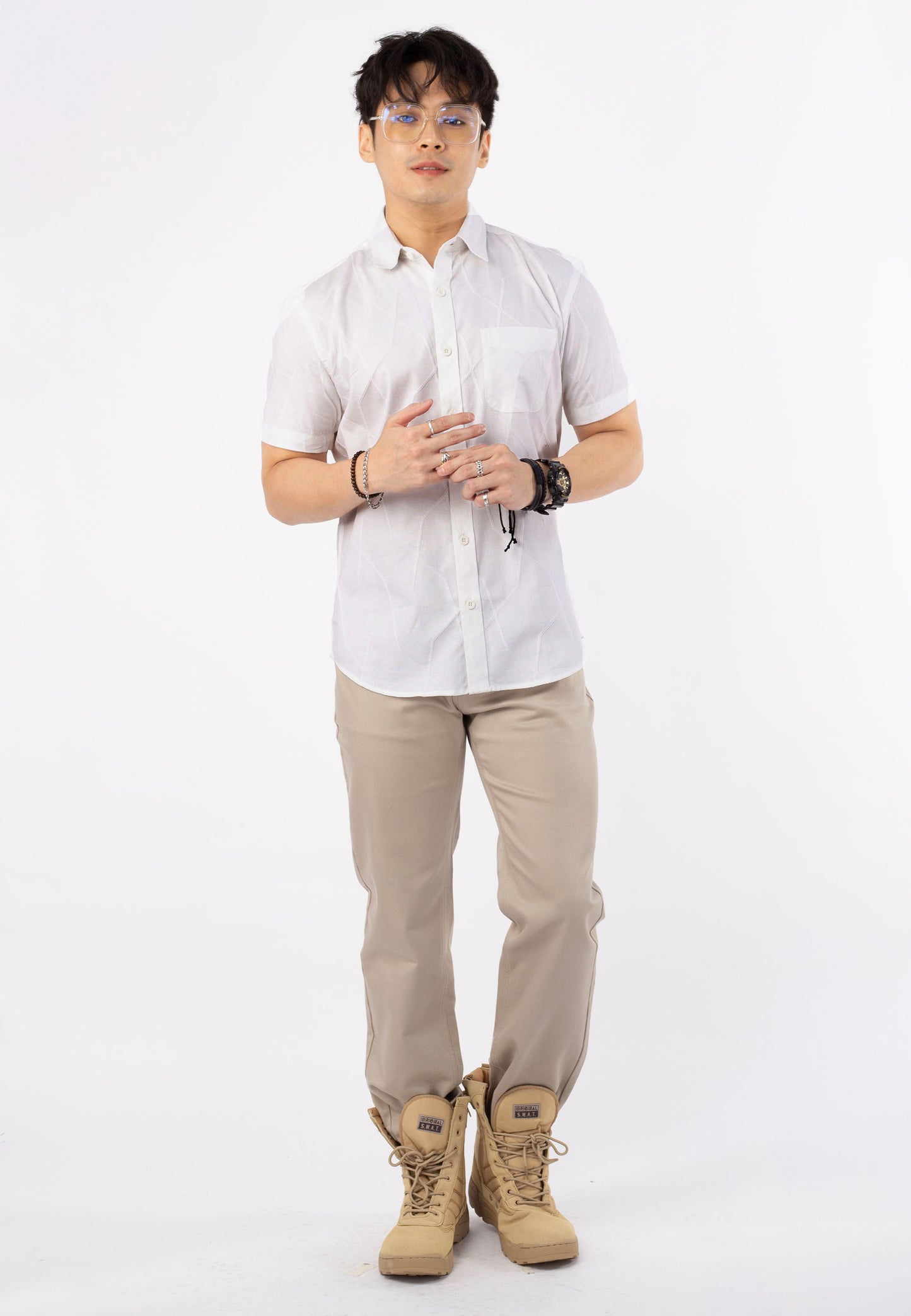 HUMMER SHORT SLEEVE SHIRT [SEMI FIT] H0007