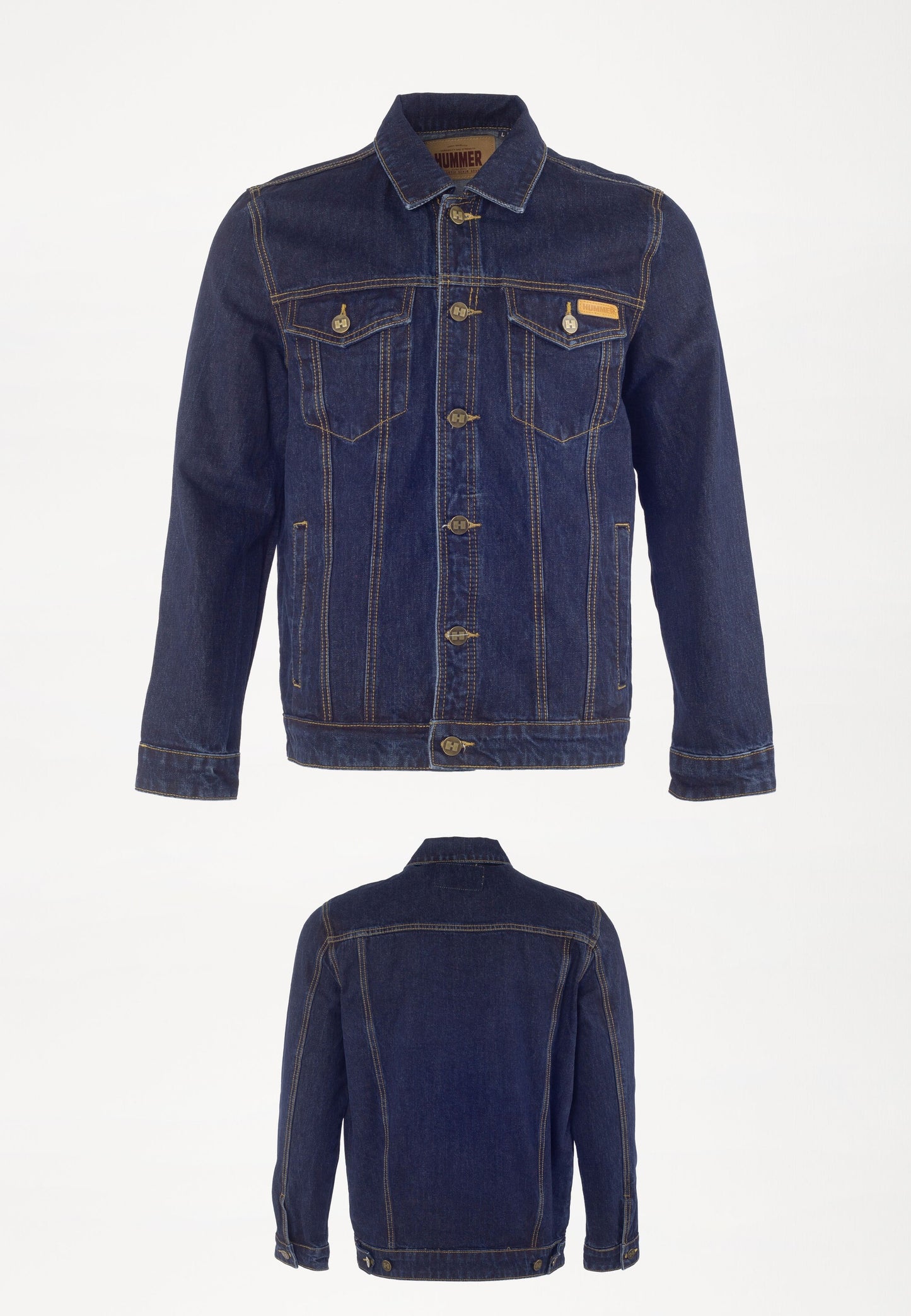 HUMMER LONG SLEEVE DENIM JACKET H0018