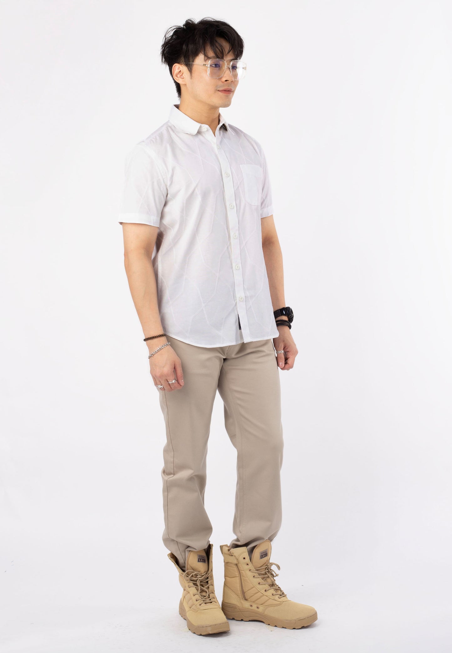 HUMMER SHORT SLEEVE SHIRT [SEMI FIT] H0007