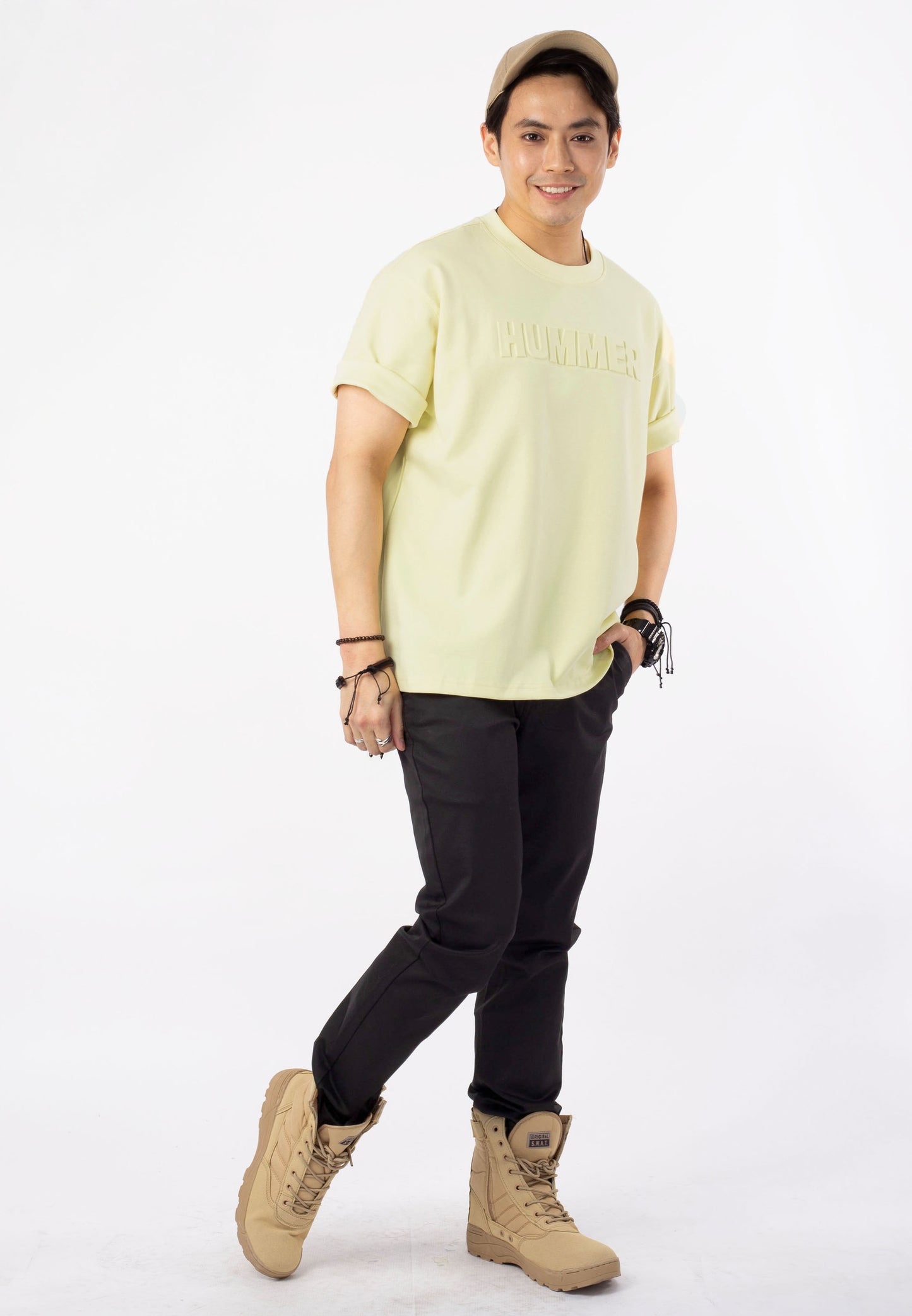 HUMMER SHORT SLEEVE ROUNDNECK T SHIRT [OVERSIZE] H0029