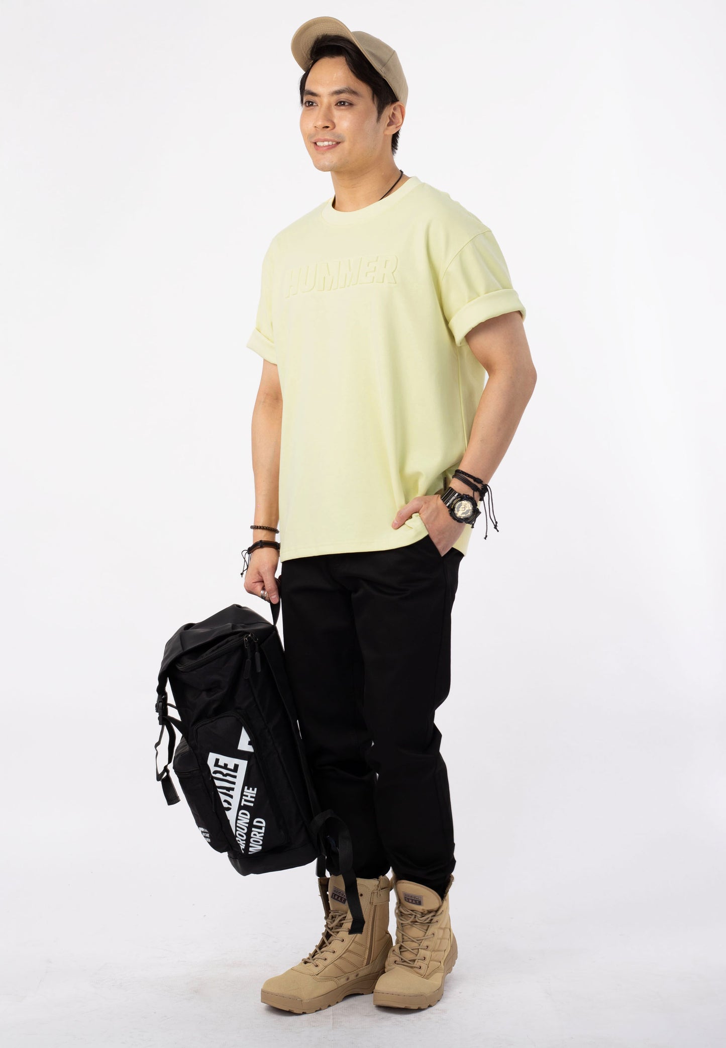 HUMMER SHORT SLEEVE ROUNDNECK T SHIRT [OVERSIZE] H0029