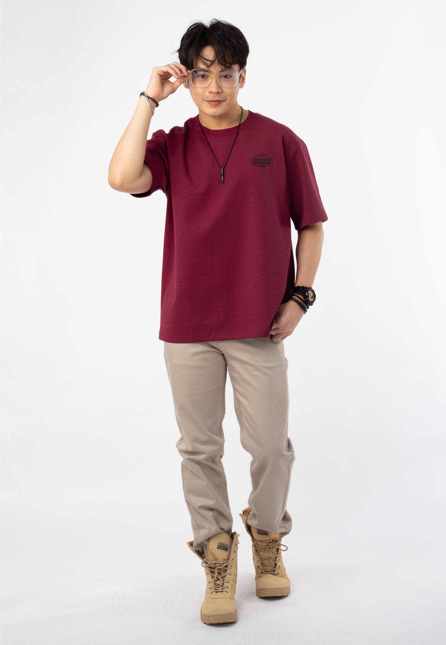 HUMMER SHORT SLEEVE ROUNDNECK T SHIRT [OVERSIZE] H0029