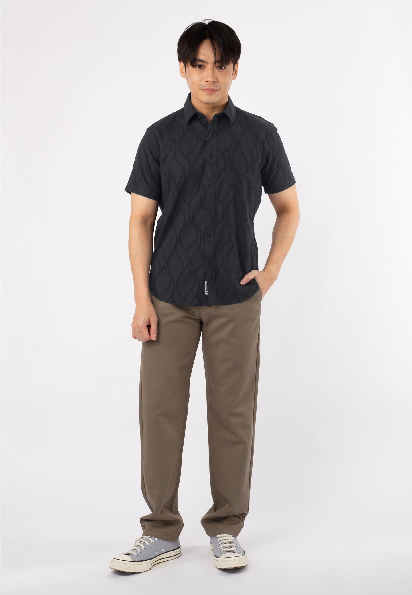 HUMMER SHORT SLEEVE SHIRT [SEMI FIT] H0008