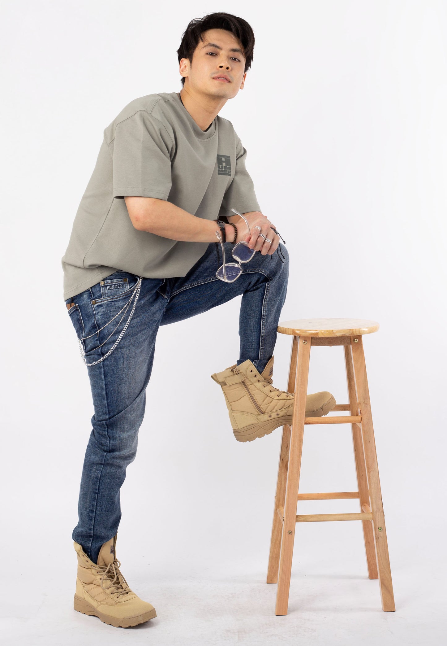 HUMMER SHORT SLEEVE ROUNDNECK T SHIRT [OVERSIZE] H0029