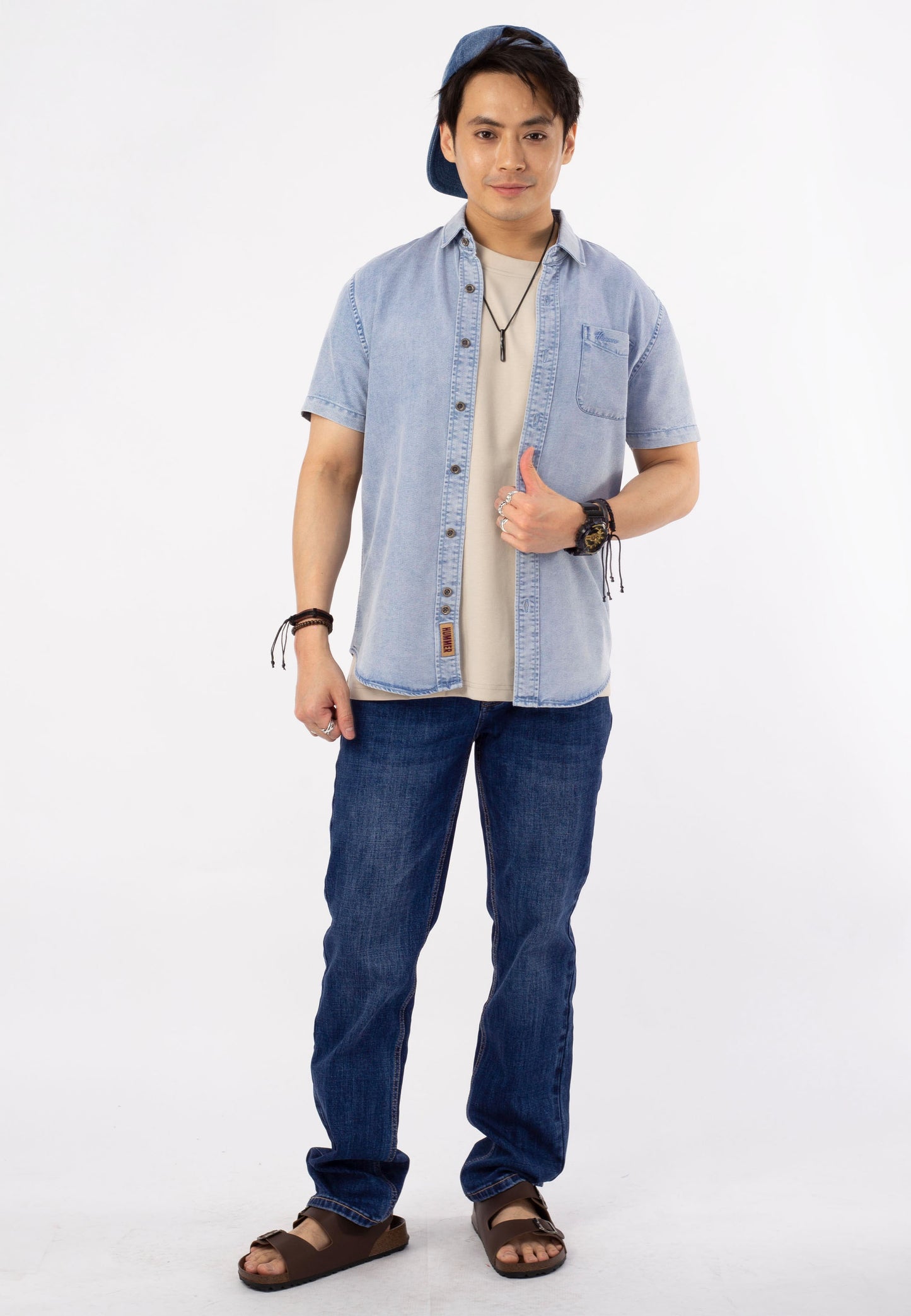 HUMMER SHORT SLEEVE SHIRT [SLIM FIT] H0010