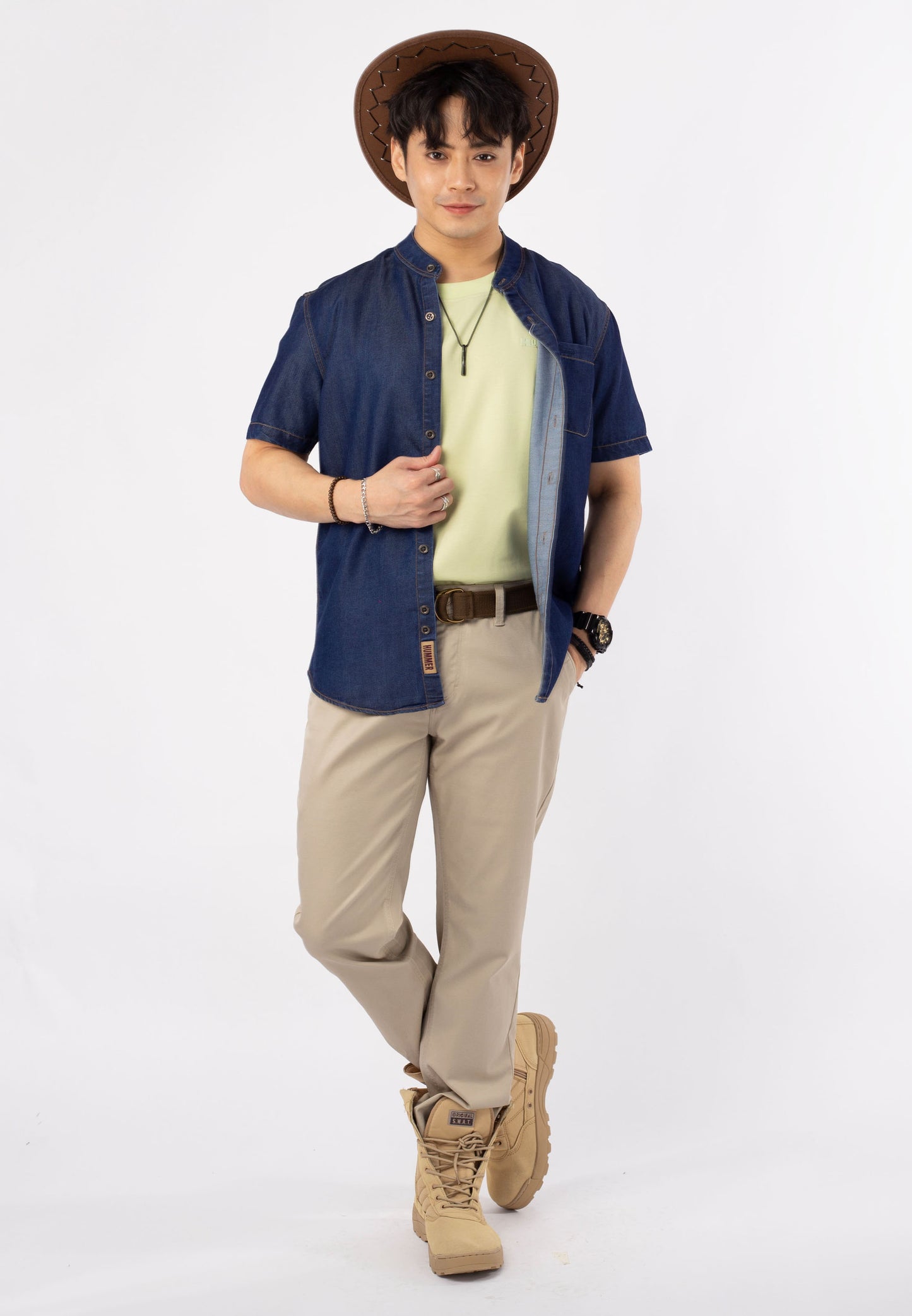 HUMMER SHORT SLEEVE SHIRT [SLIM FIT] H0011